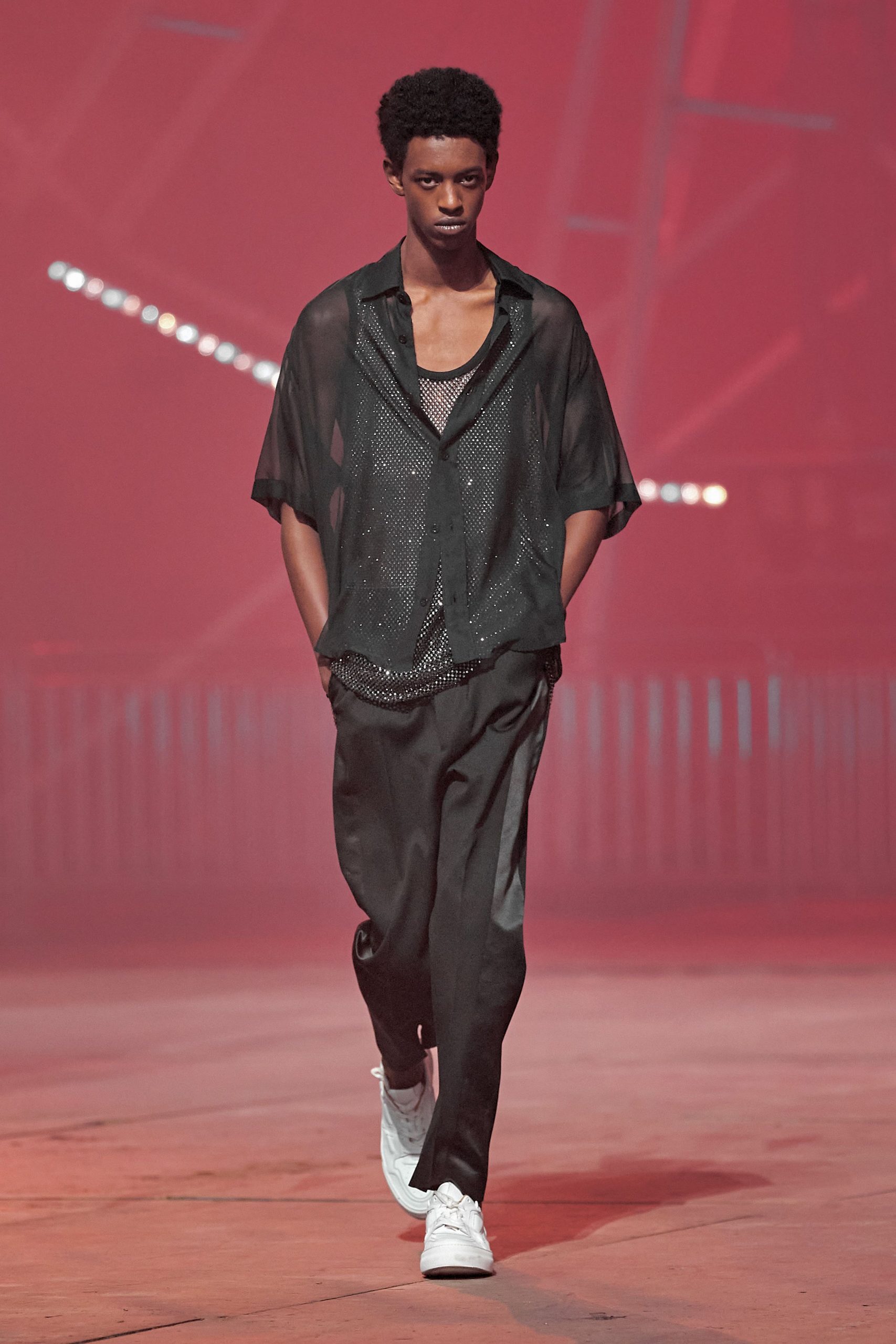 AMI PARIS S/S 22 Menswear Look 228