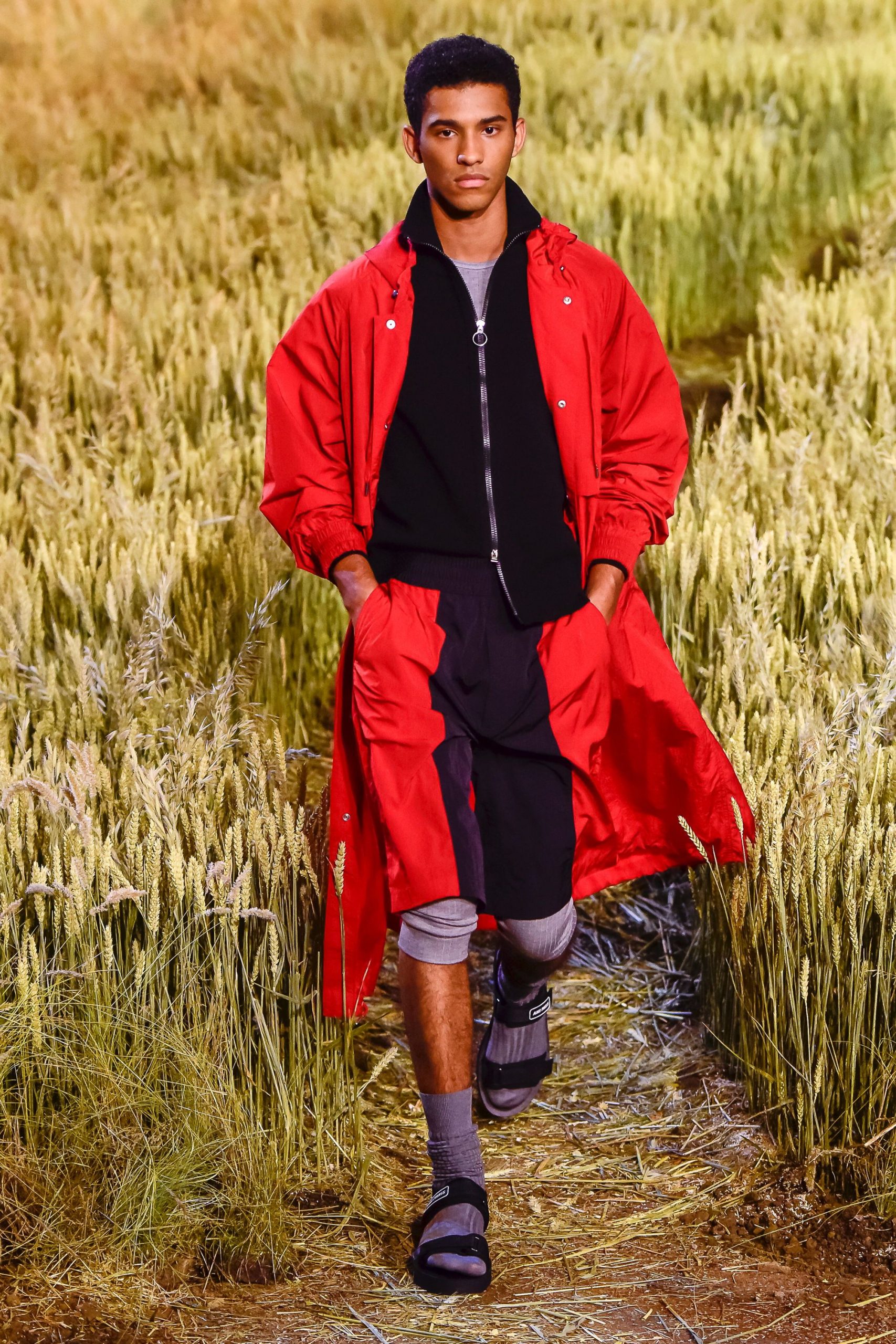 AMI PARIS S/S 19 Menswear Look 82