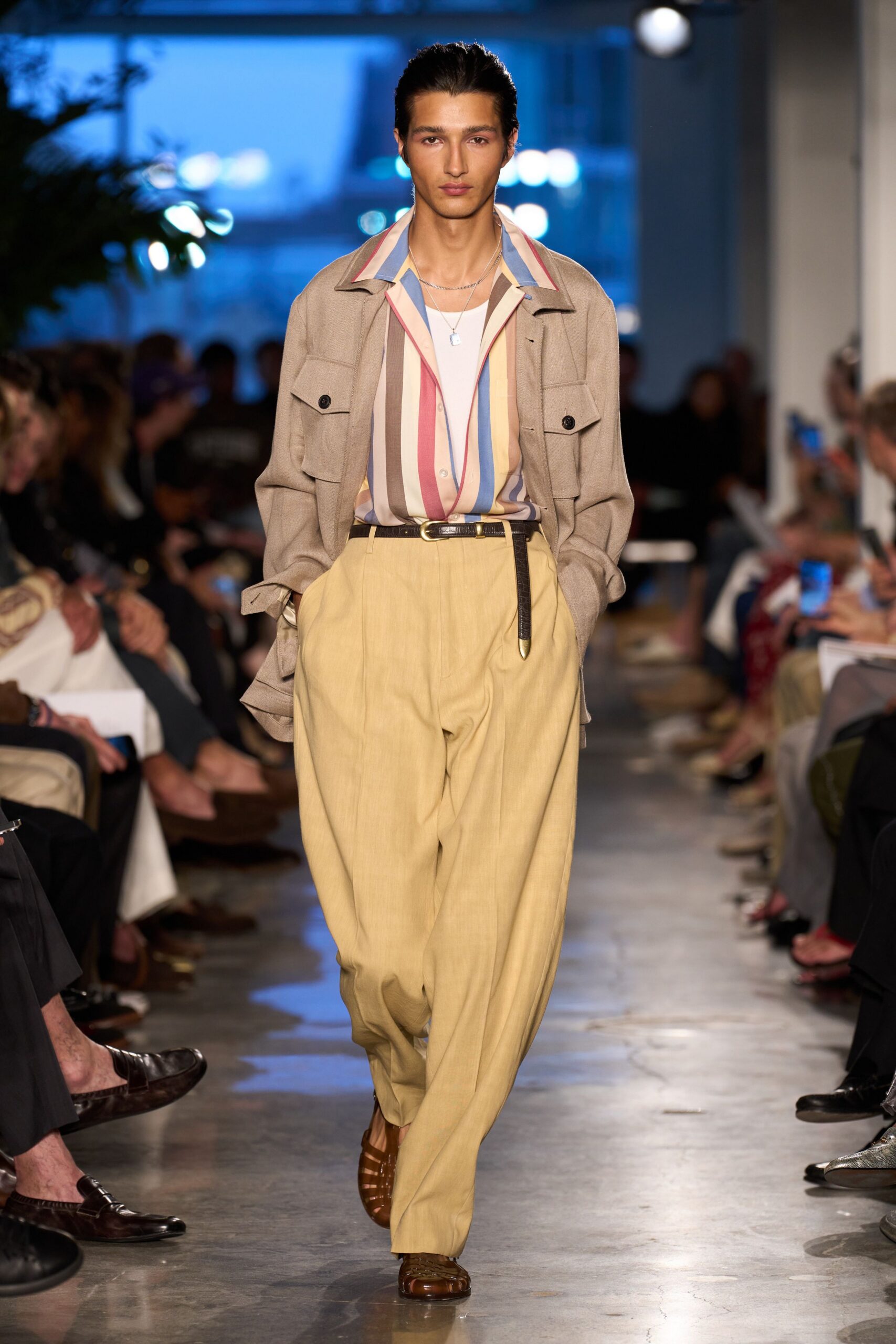 relaxed shirt and pants outfit