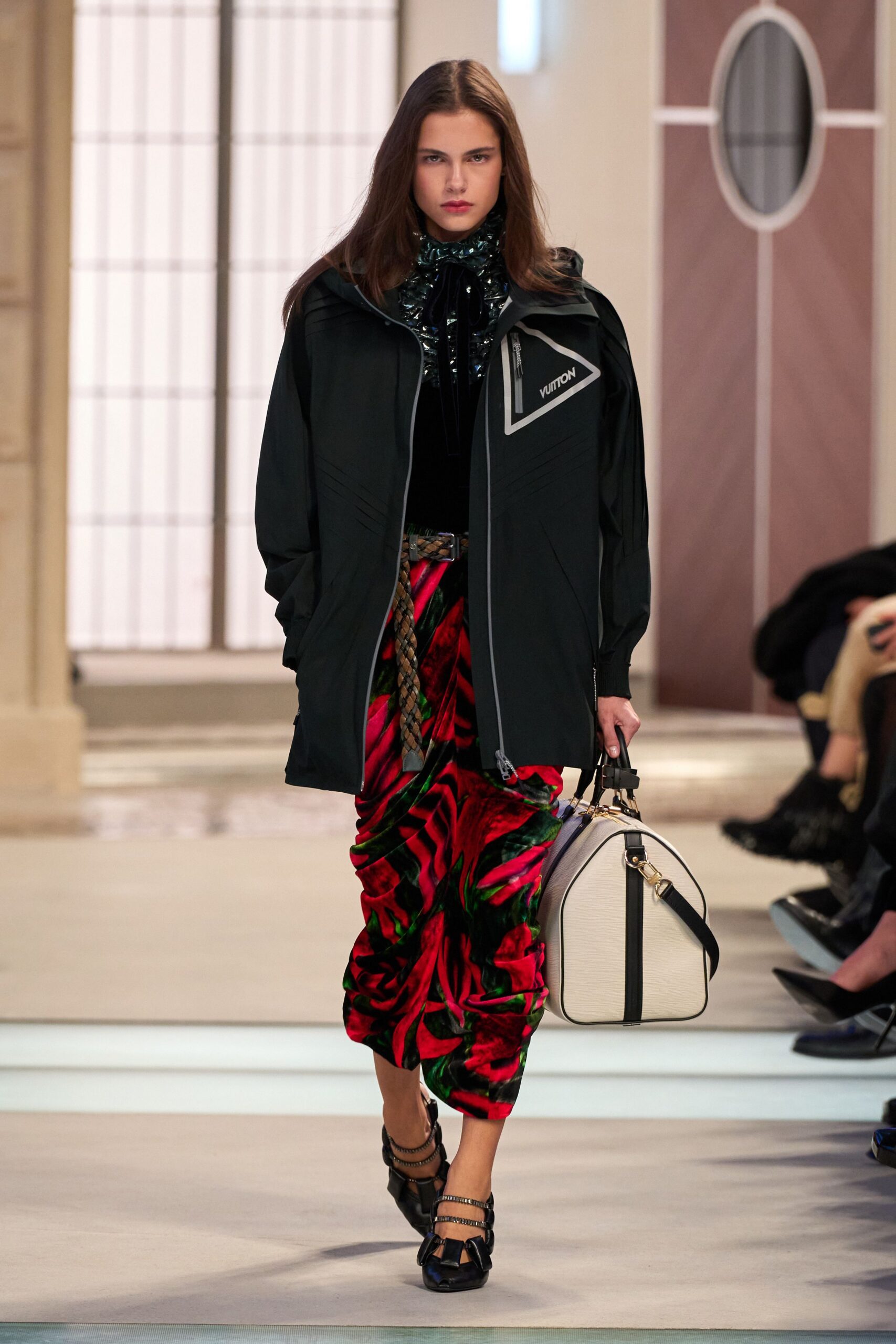 red velvet relaxed flared pants