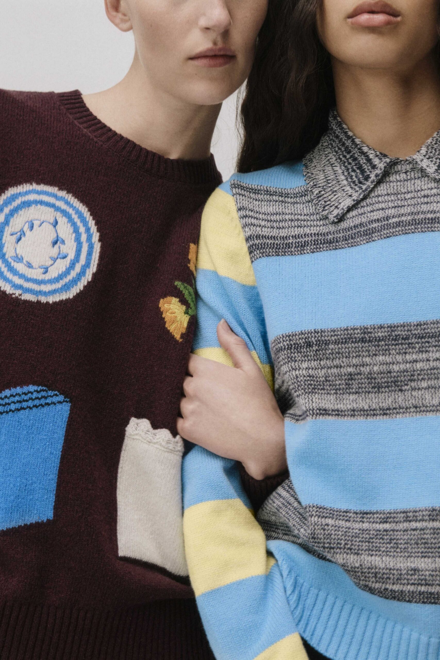 fitted cotton sweaters