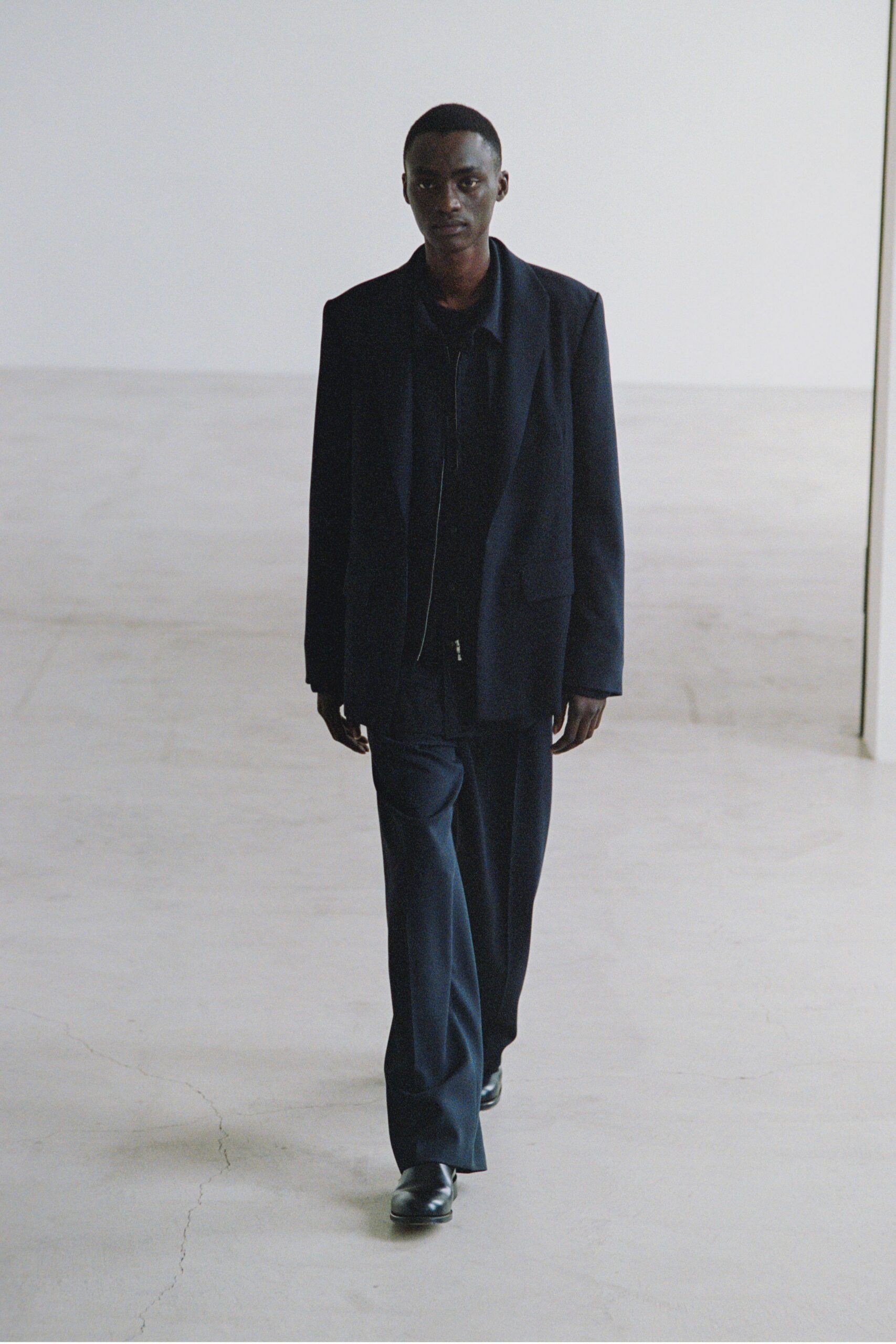 black blazer and pants outfit
