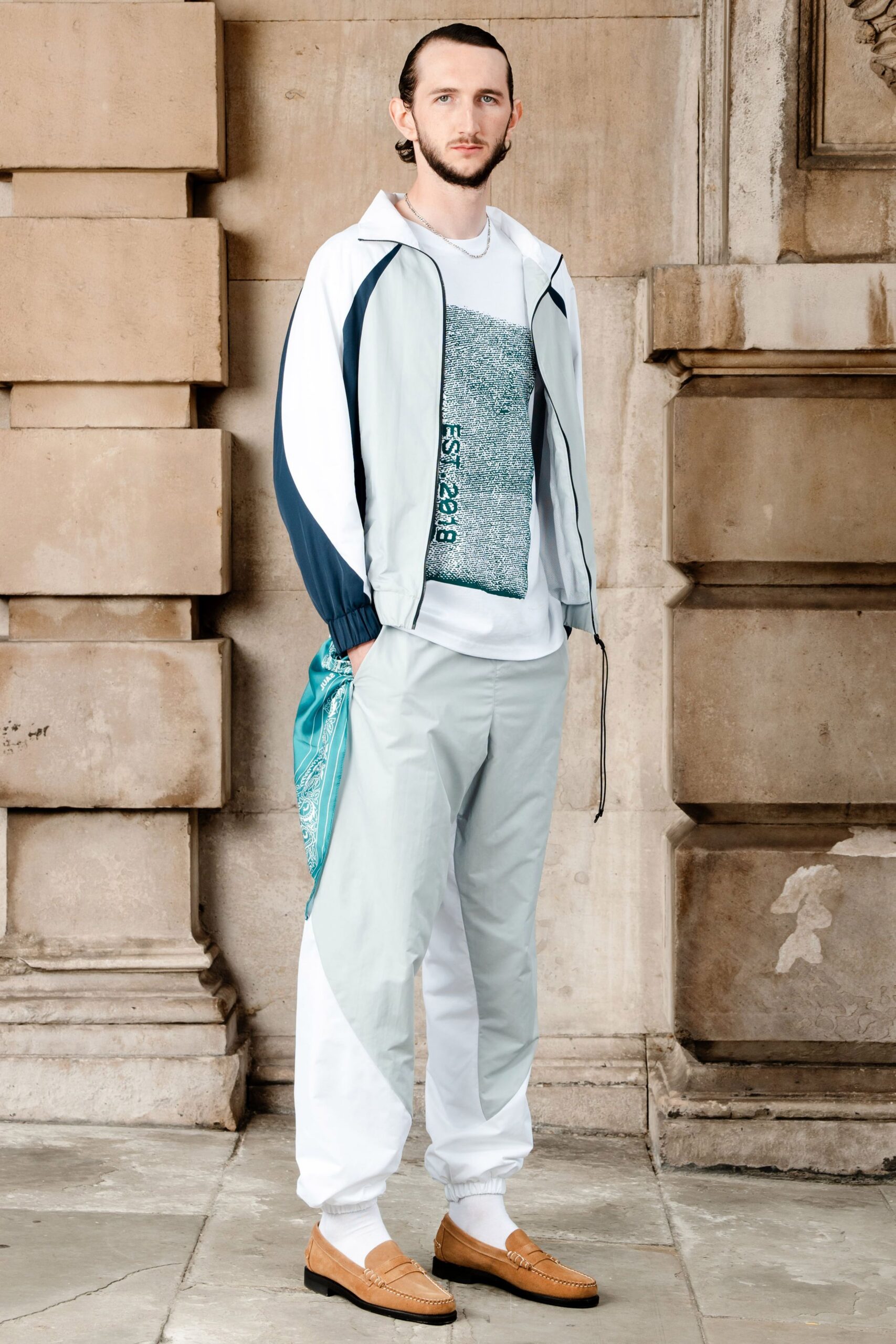 relaxed fit jacket and pants
