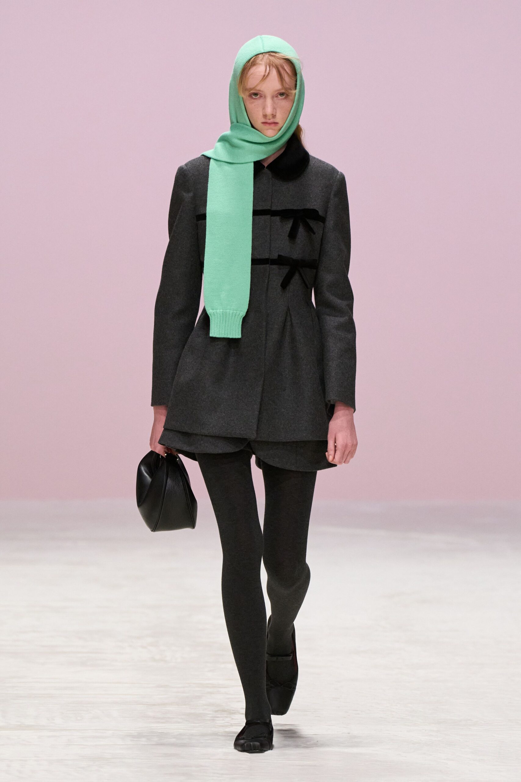 green cotton scarf