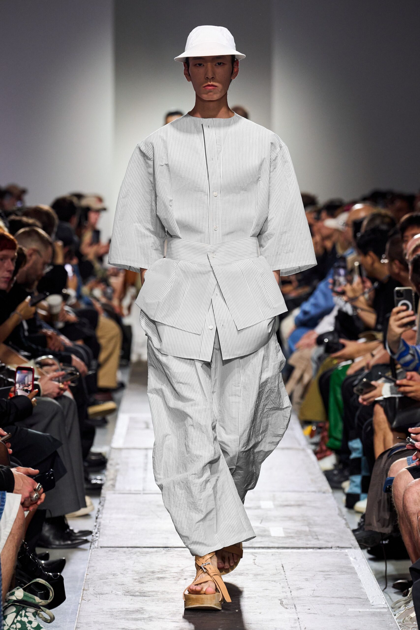 white relaxed top and pants