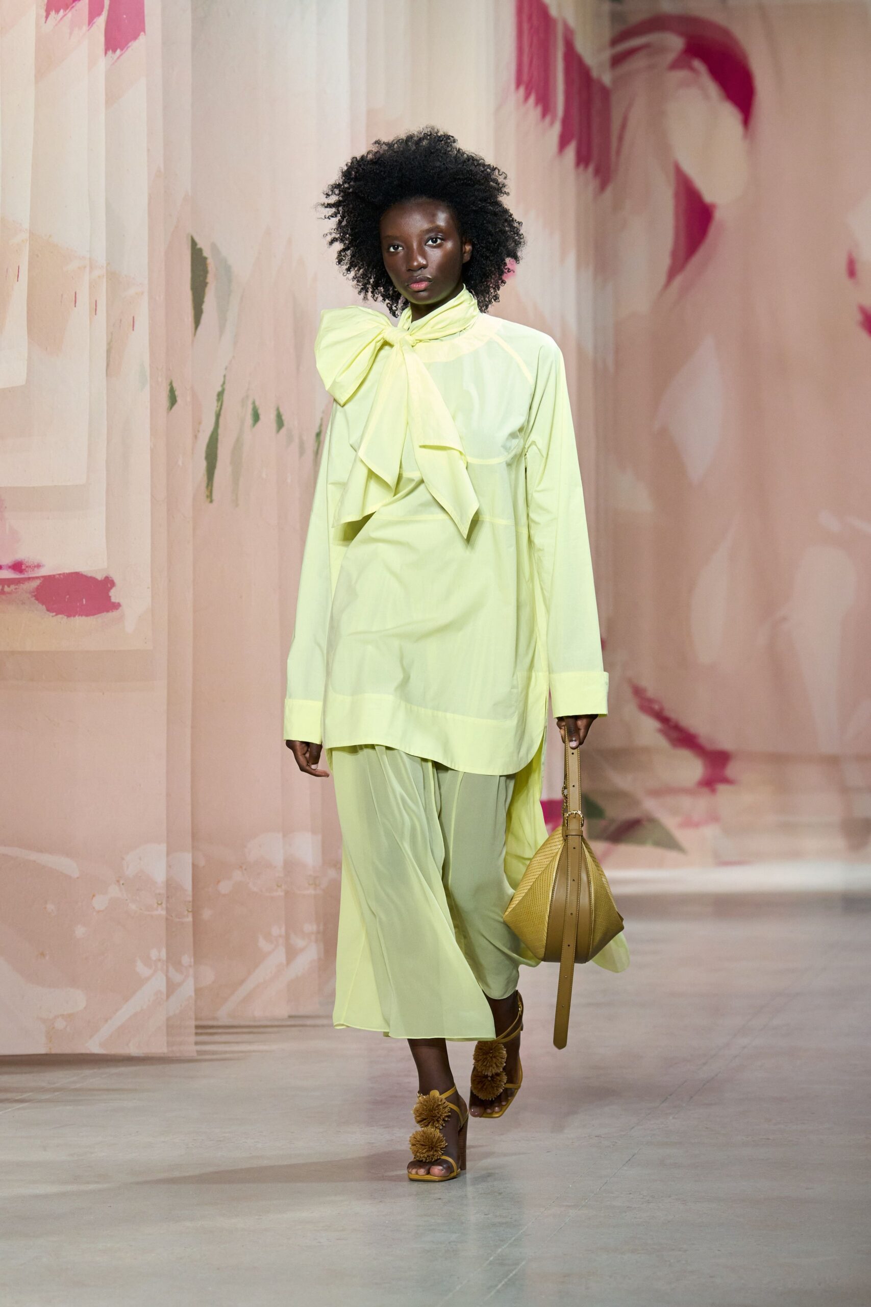 yellow relaxed top and pants