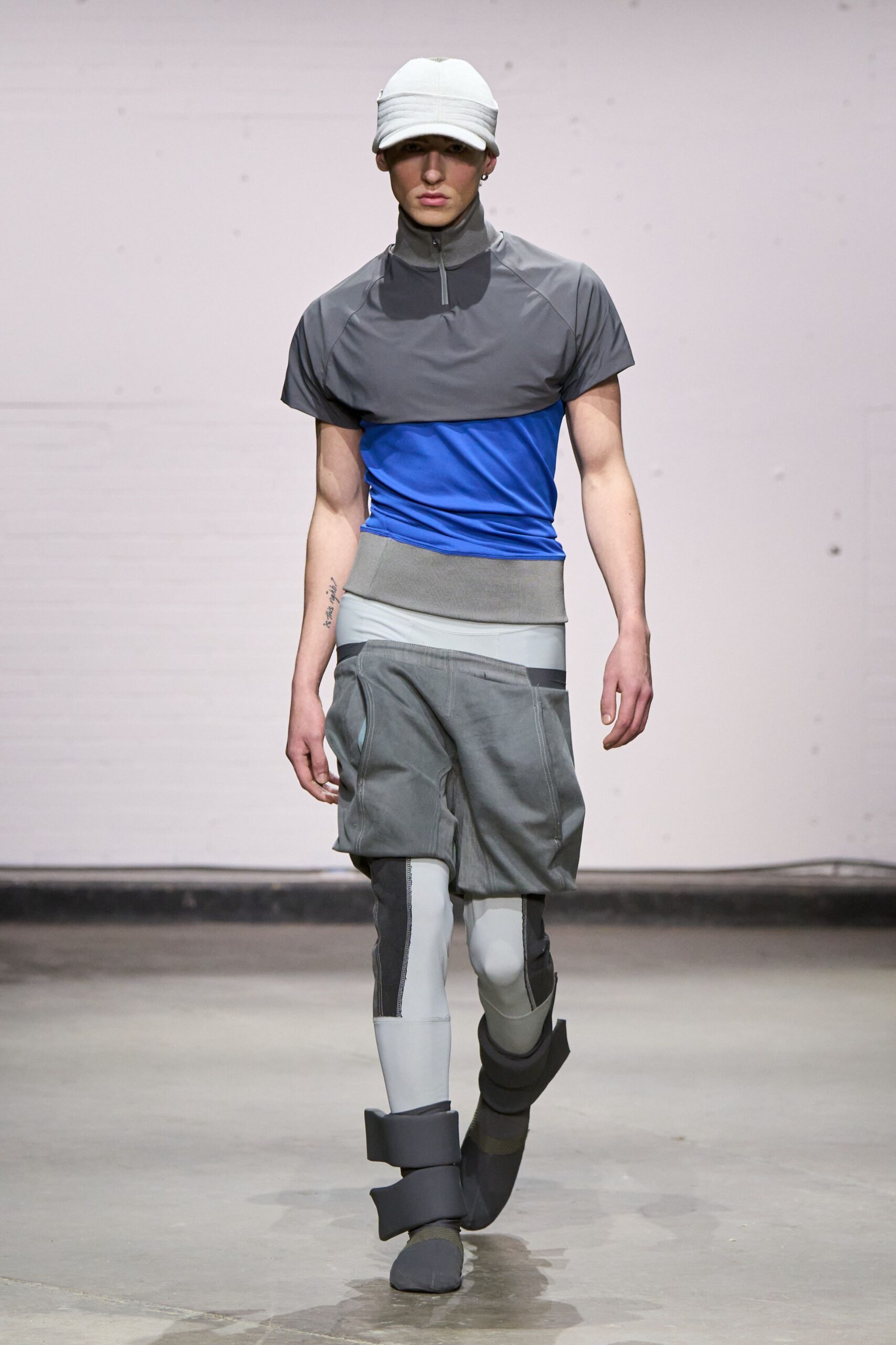 gray cotton hat