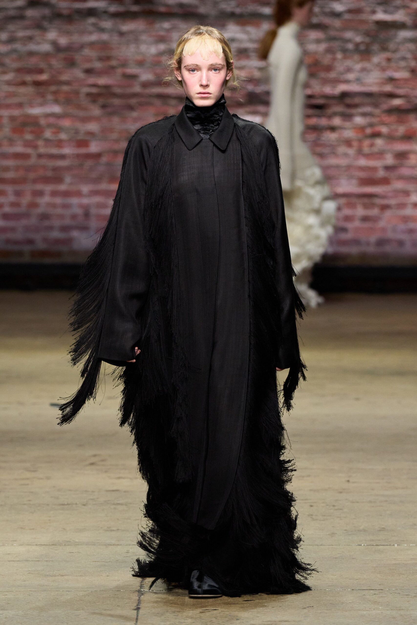 black silk relaxed maxi dress