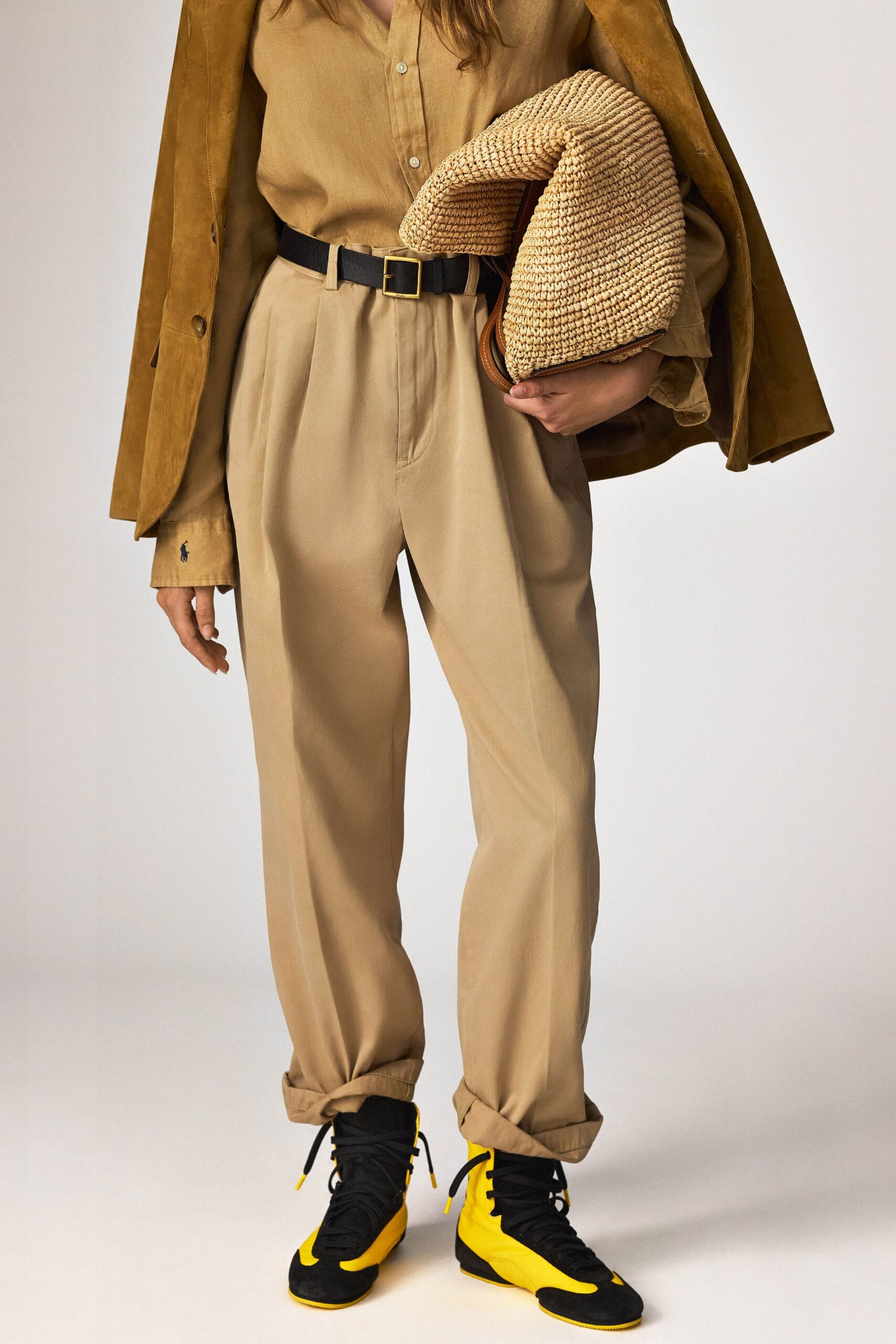 brown suede long-sleeve structured blazer