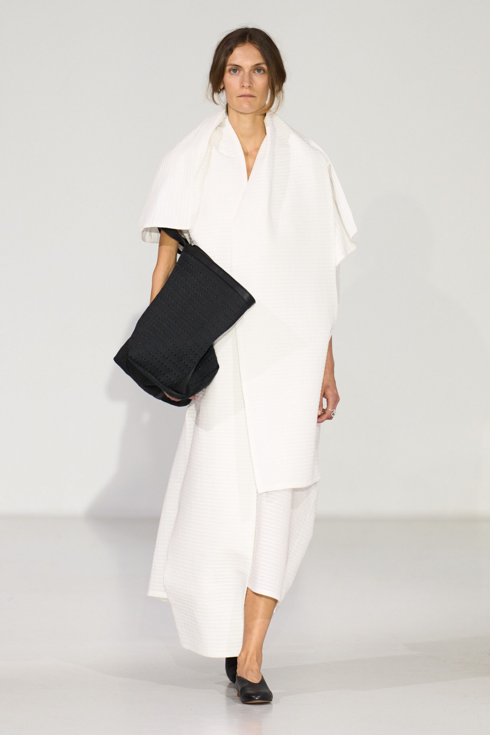 white relaxed maxi dress