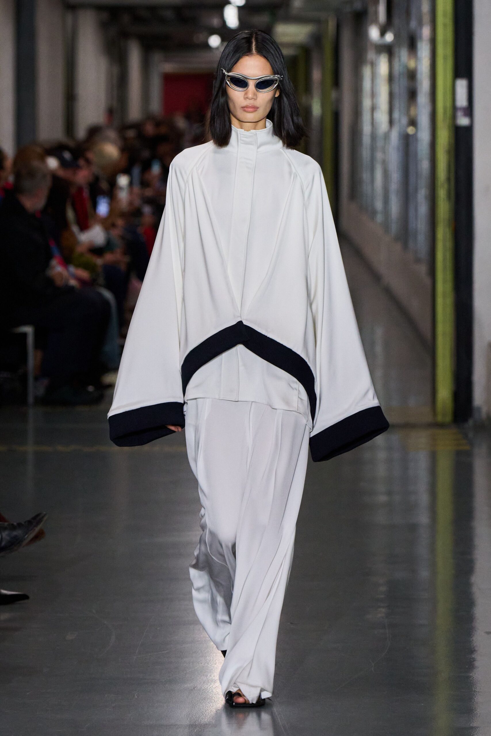 white relaxed top and pants