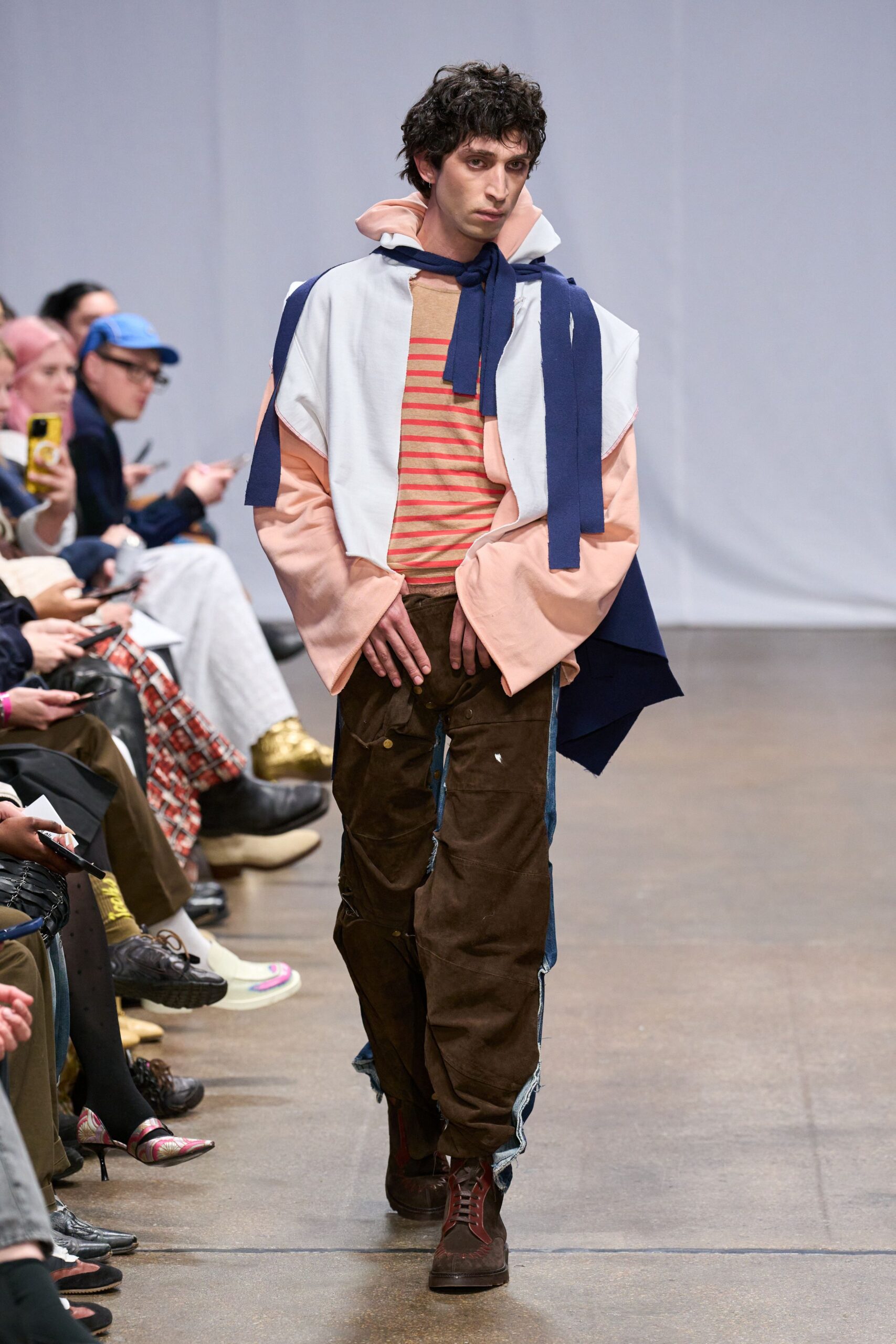 relaxed hoodie and cargo pants