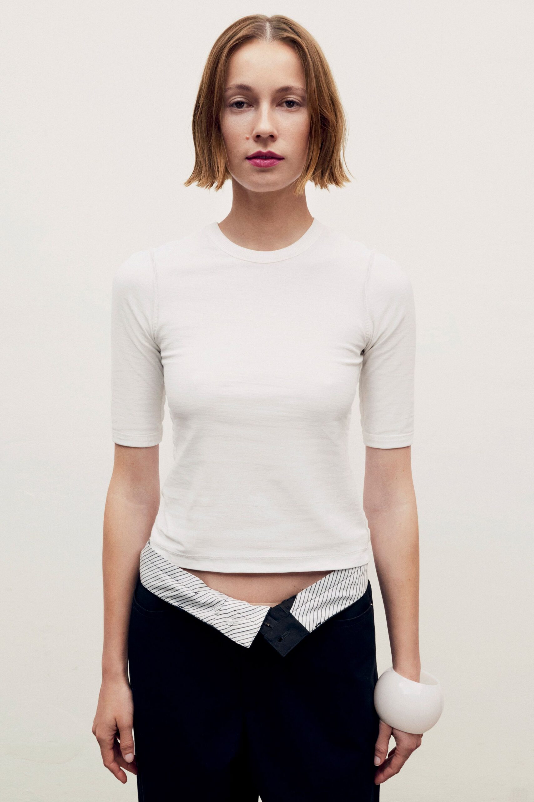 white vinyl bag