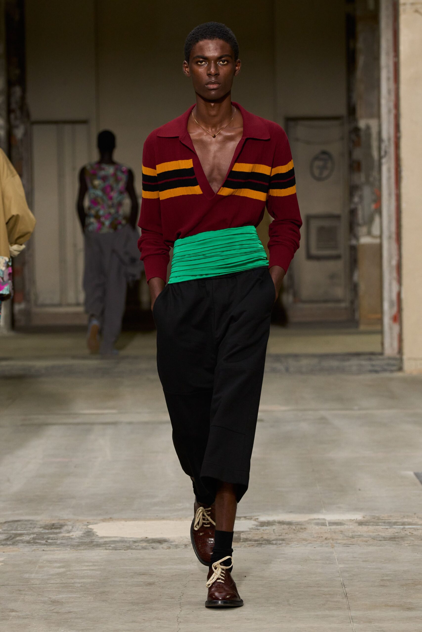 green cotton belt