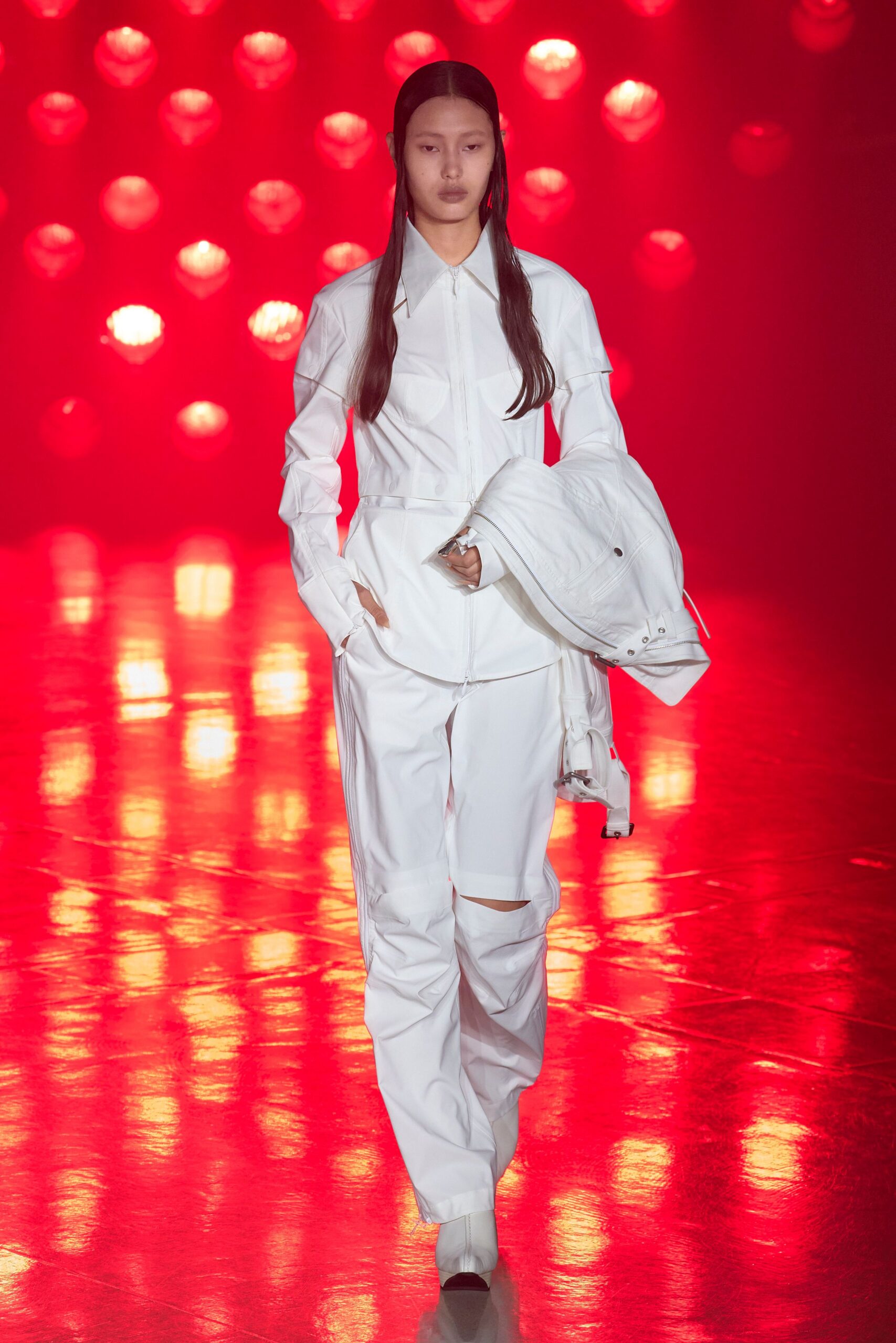 white shirt and pants outfit
