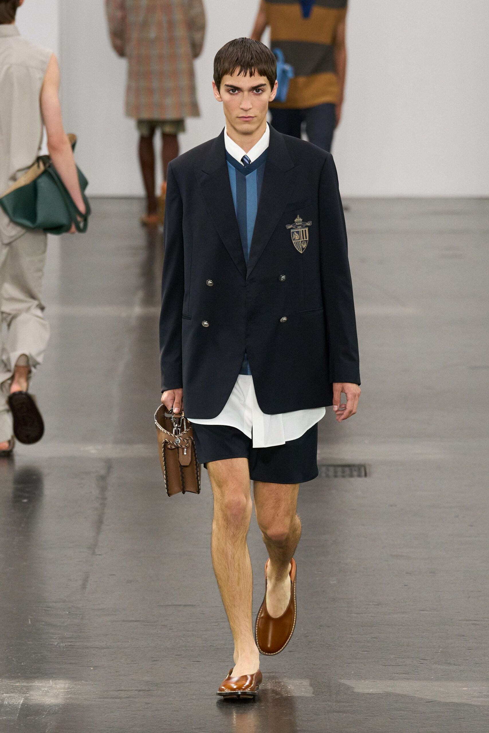 black blazer with shorts