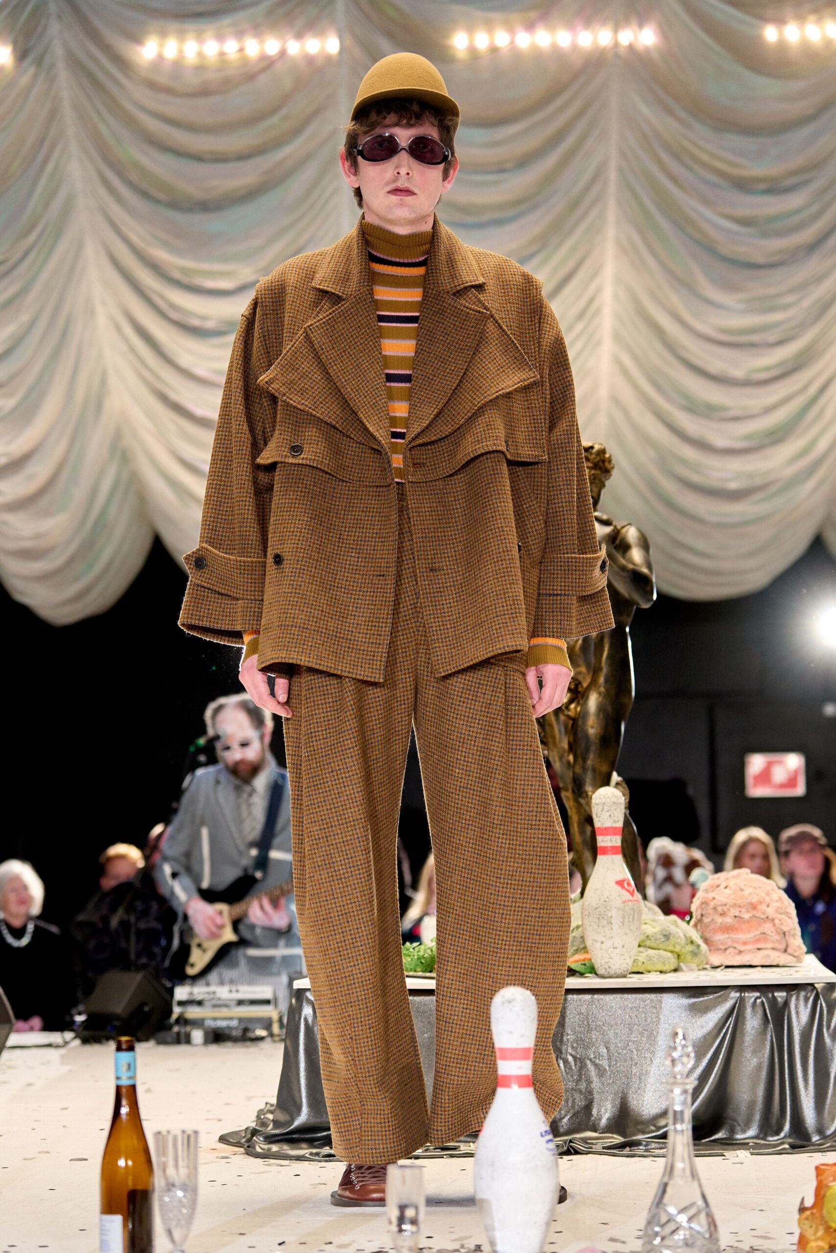 brown wool hat