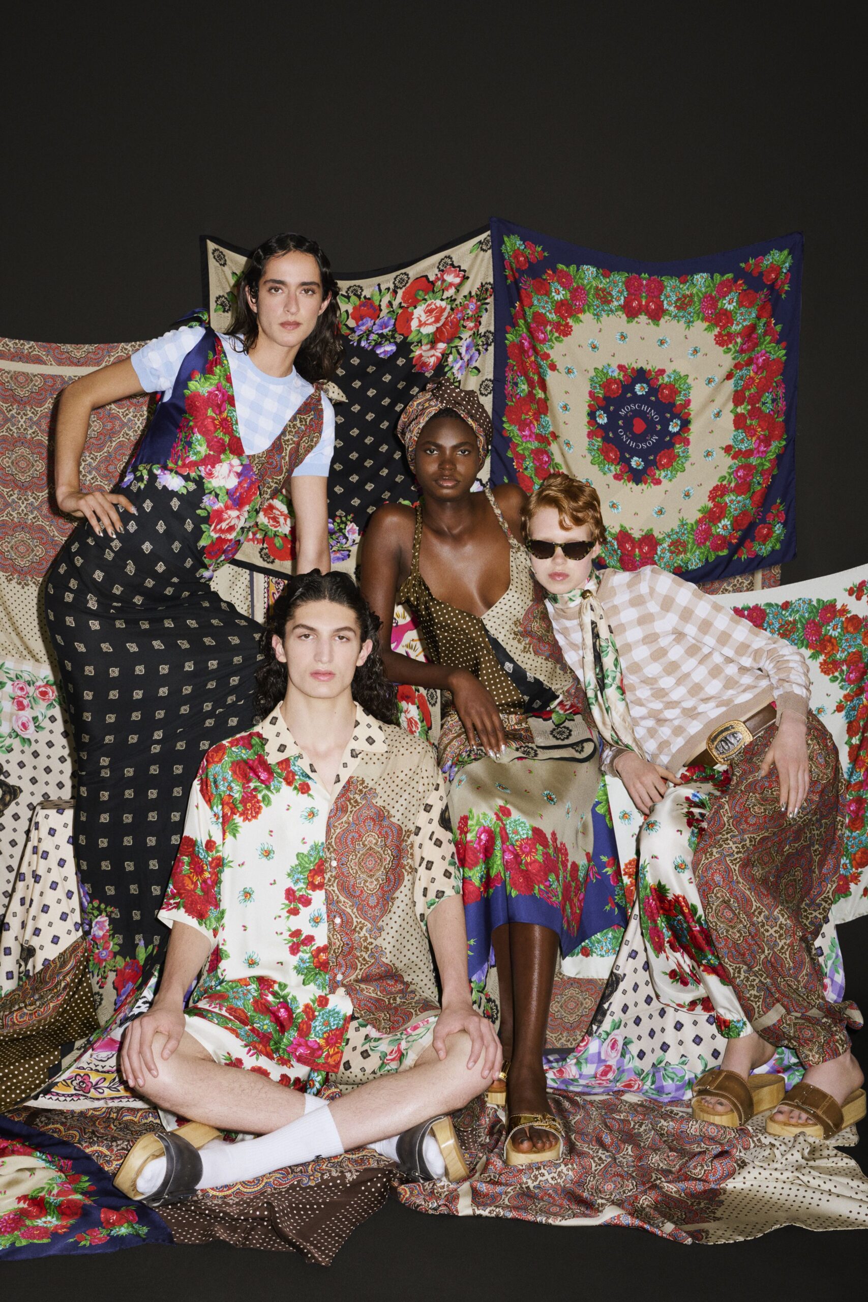 floral midi dresses and shirts