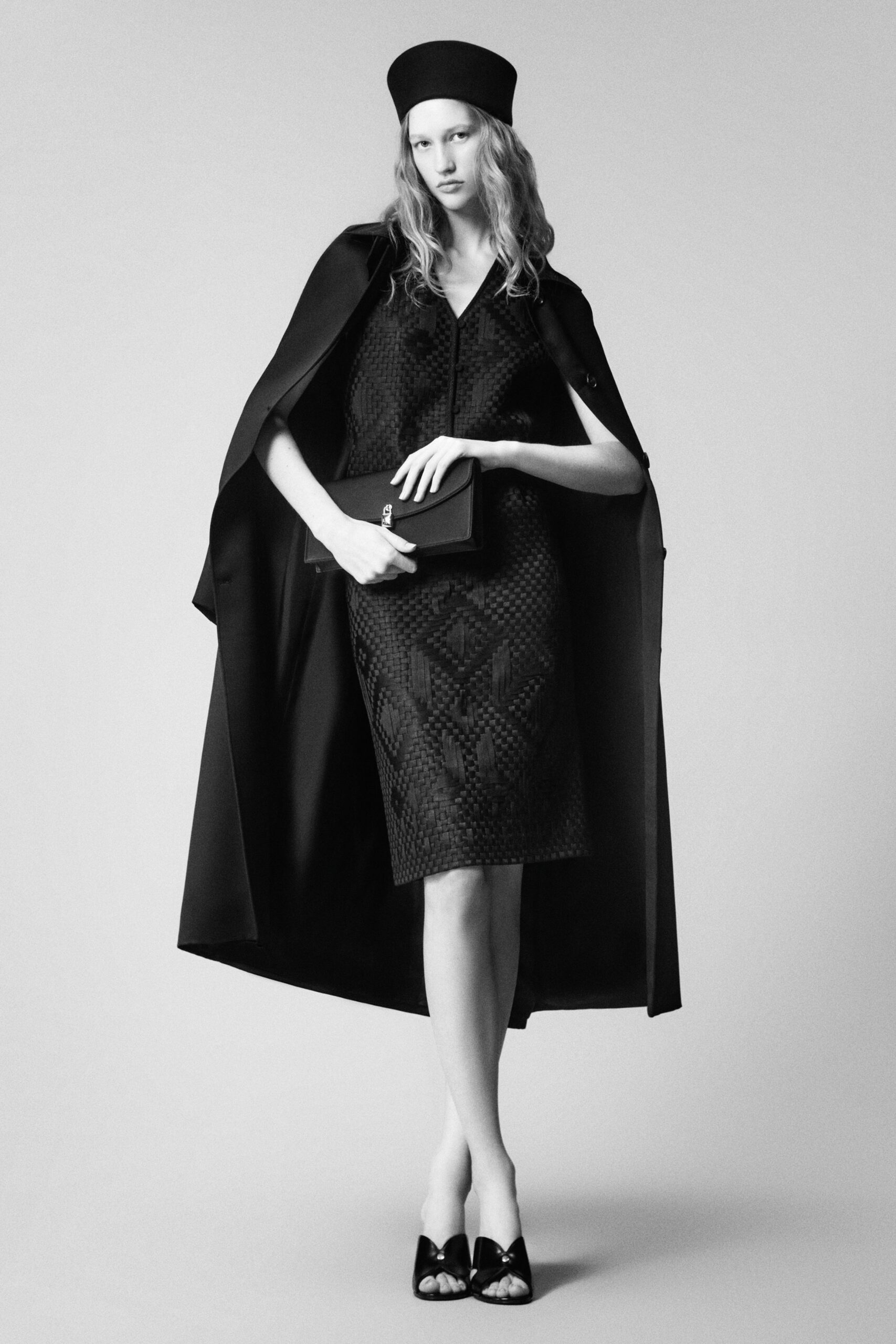 black satin shoes