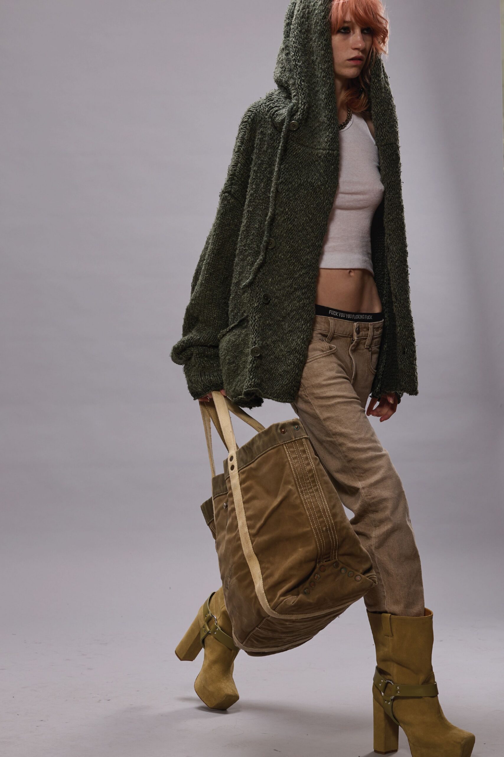 yellow suede boots