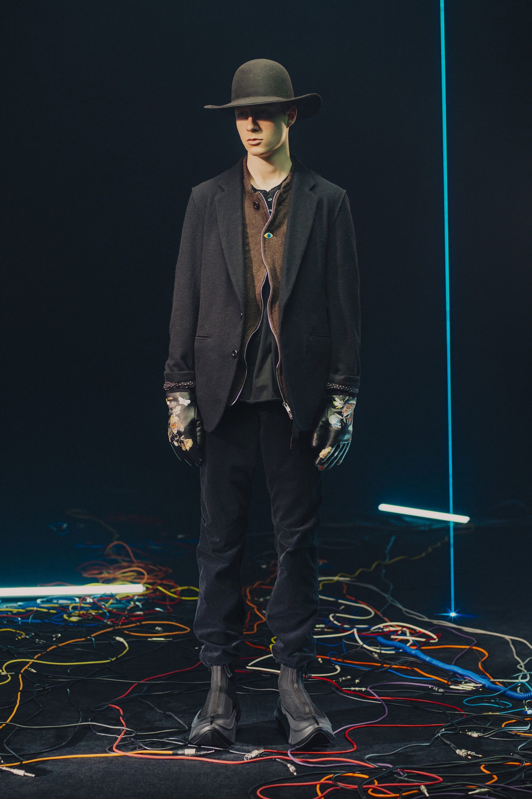 black blazer and pants outfit