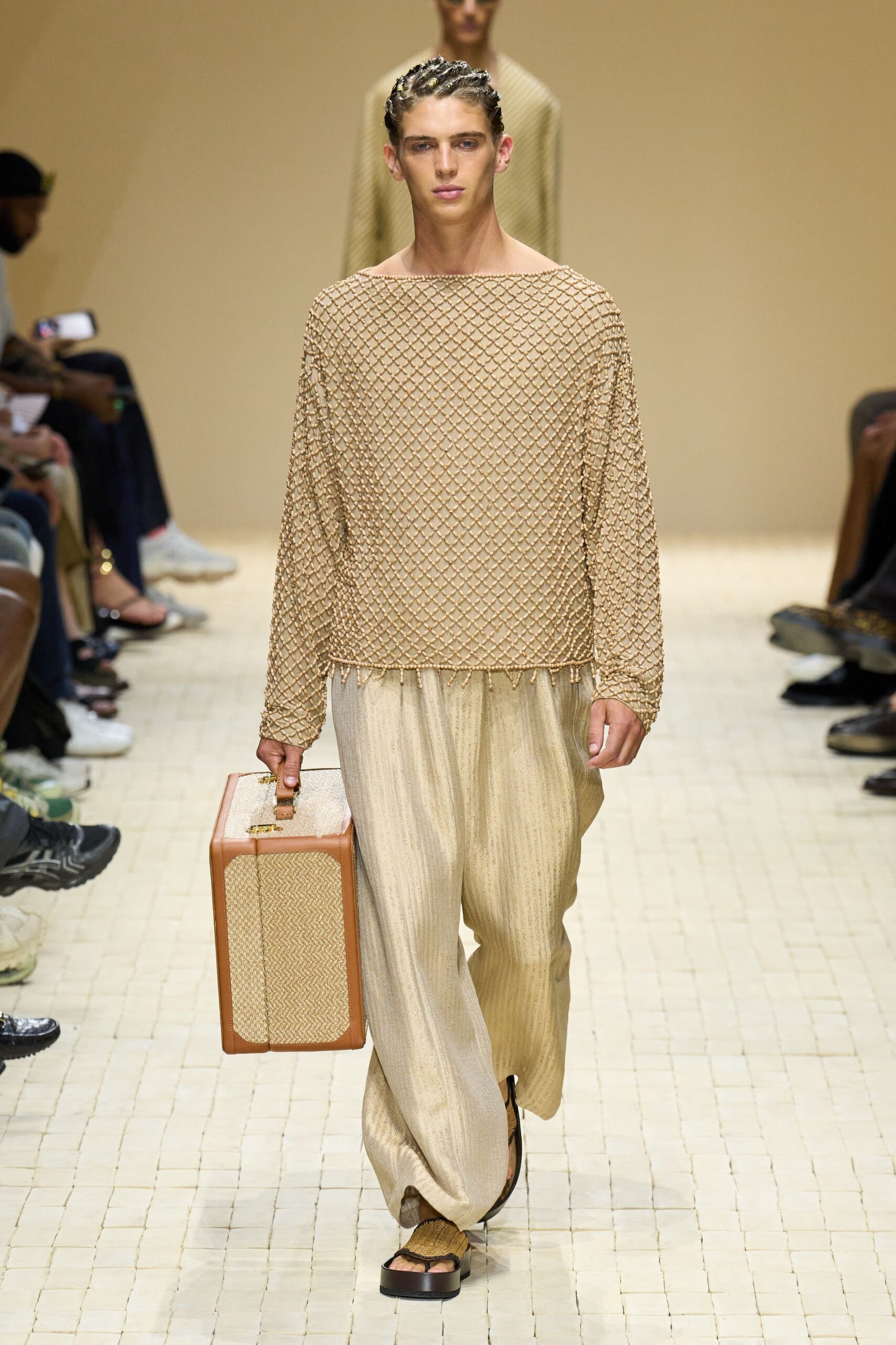 beige relaxed top and pants