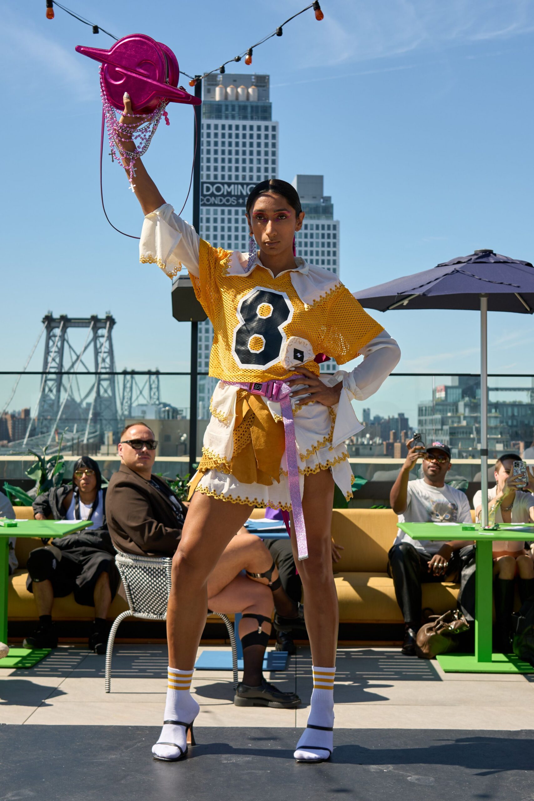yellow cotton top and shorts