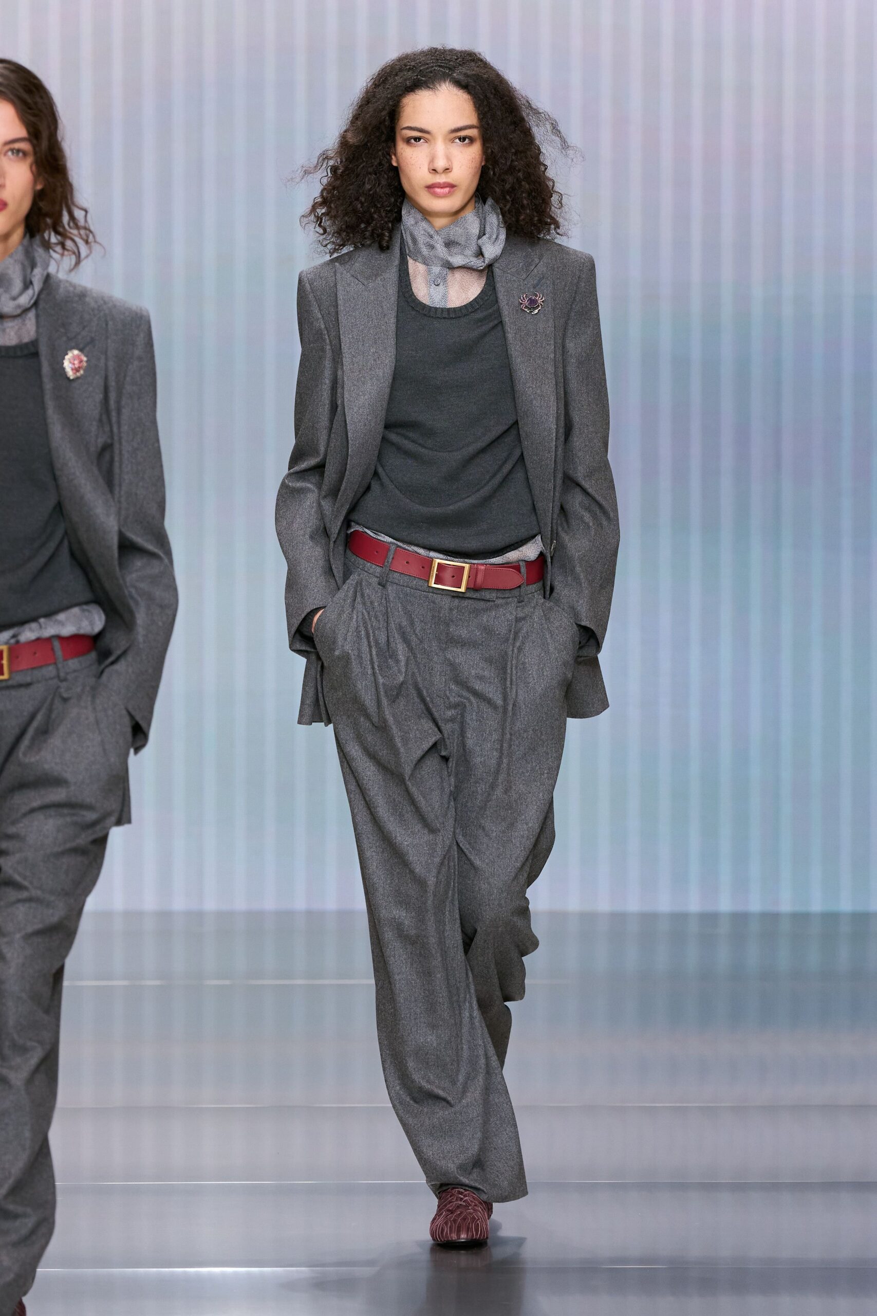 red leather belt