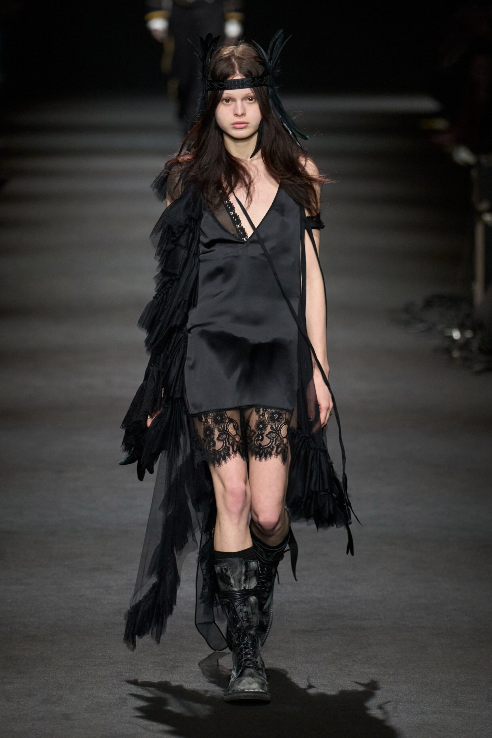 Ann Demeulemeester Fall 2026 Ready-to-Wear Look 7