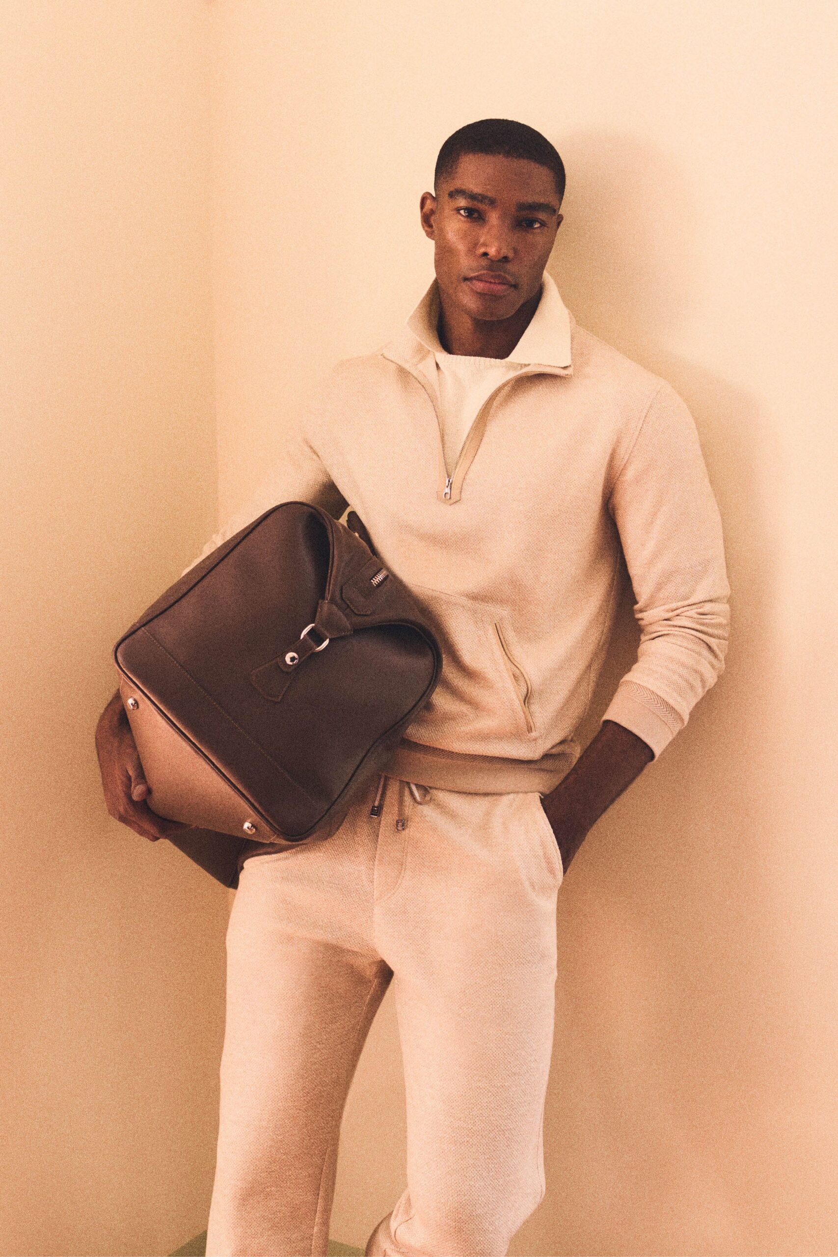 Brett Johnson Spring 2027 Menswear Look 10