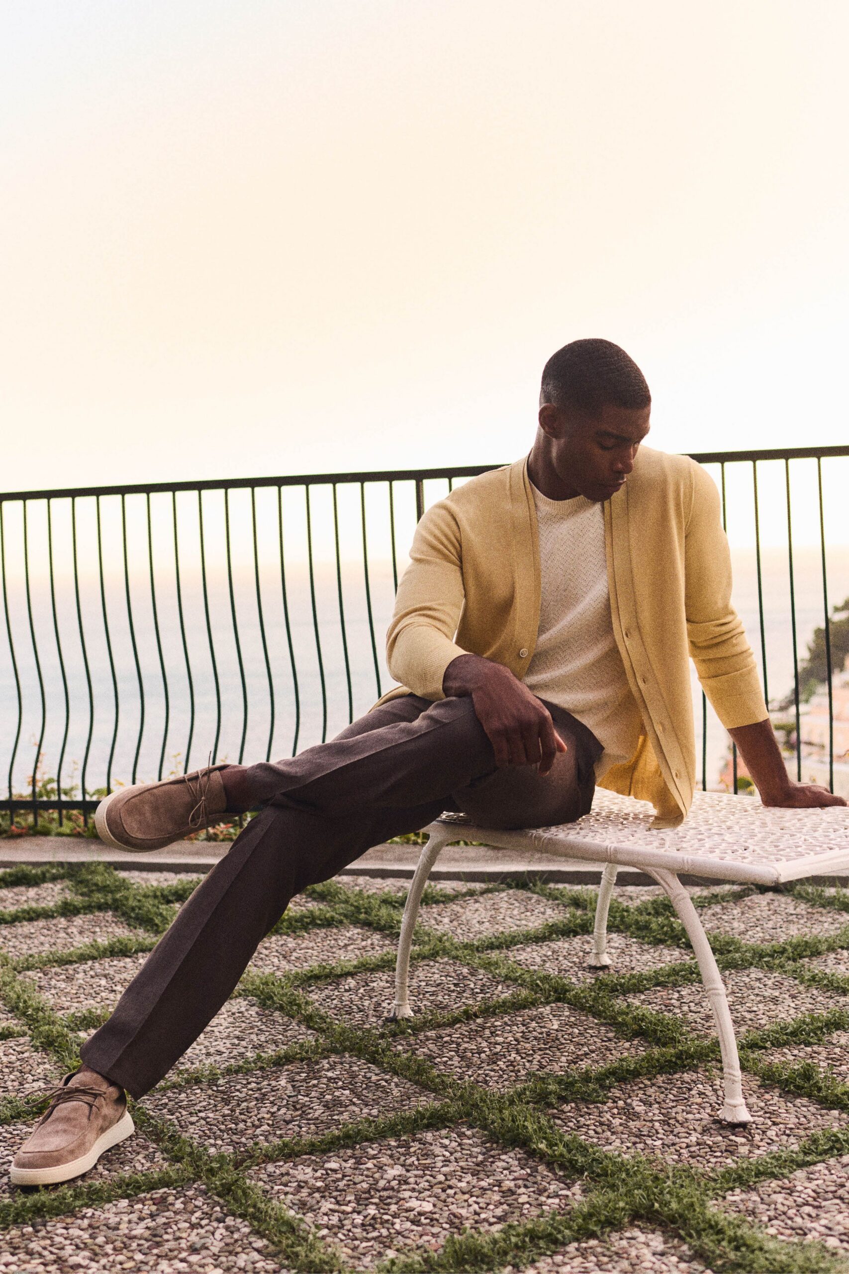 Brett Johnson Spring 2027 Menswear Look 26