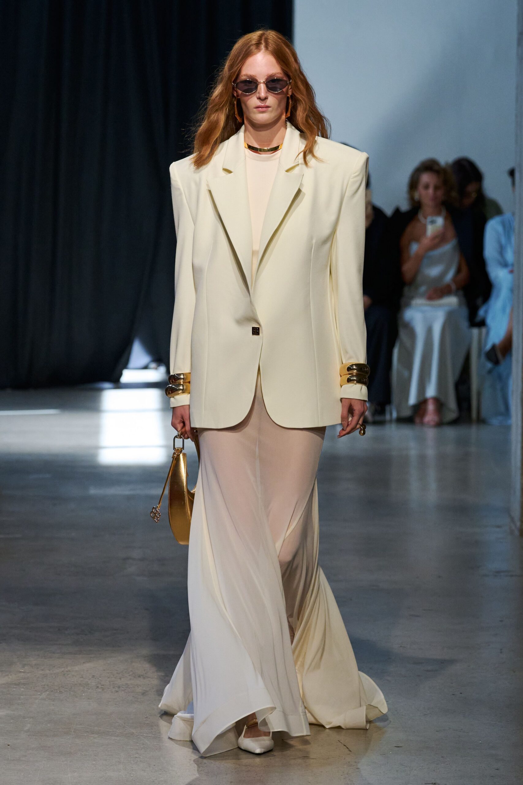 gold metallic bag