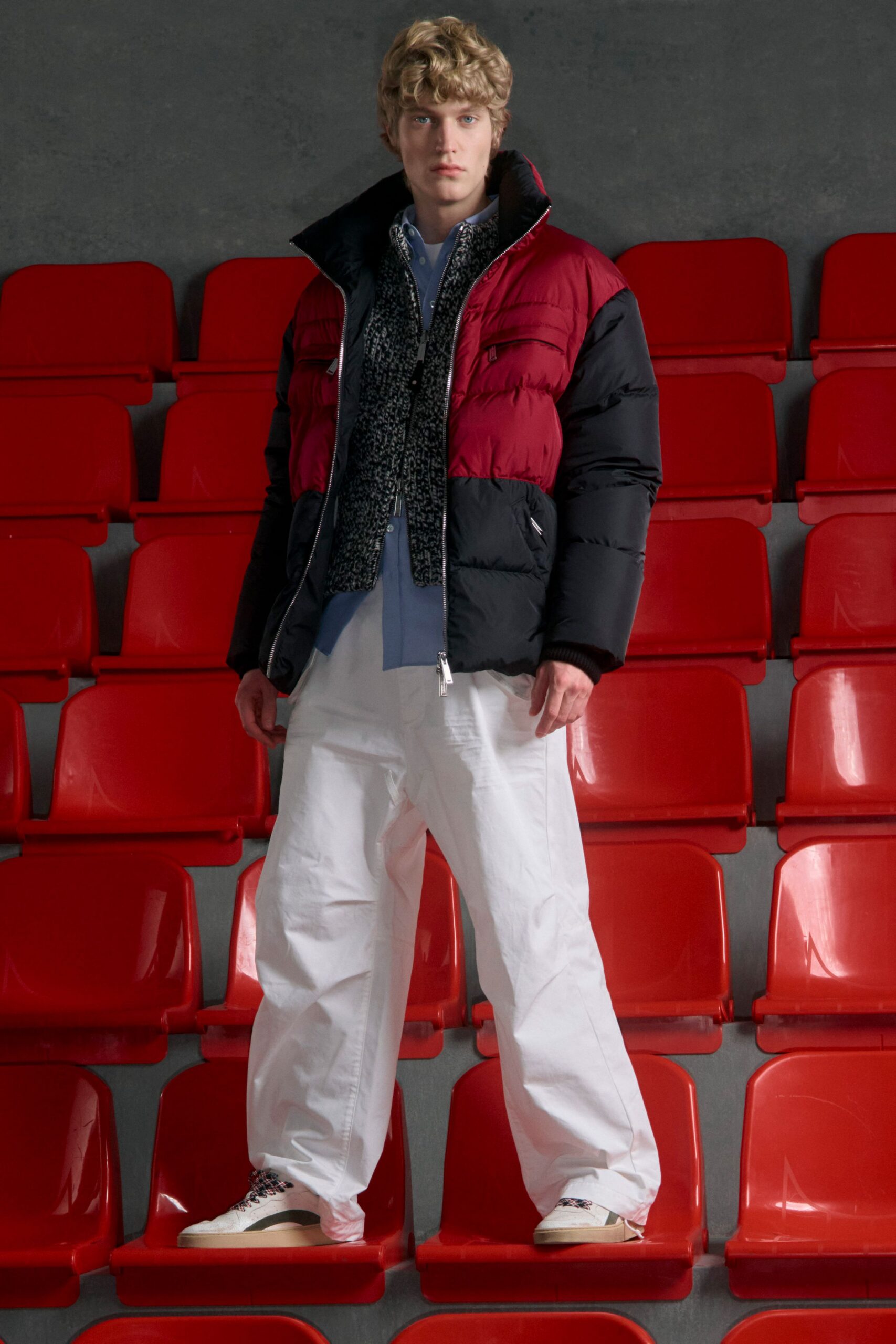 relaxed fit jacket and pants