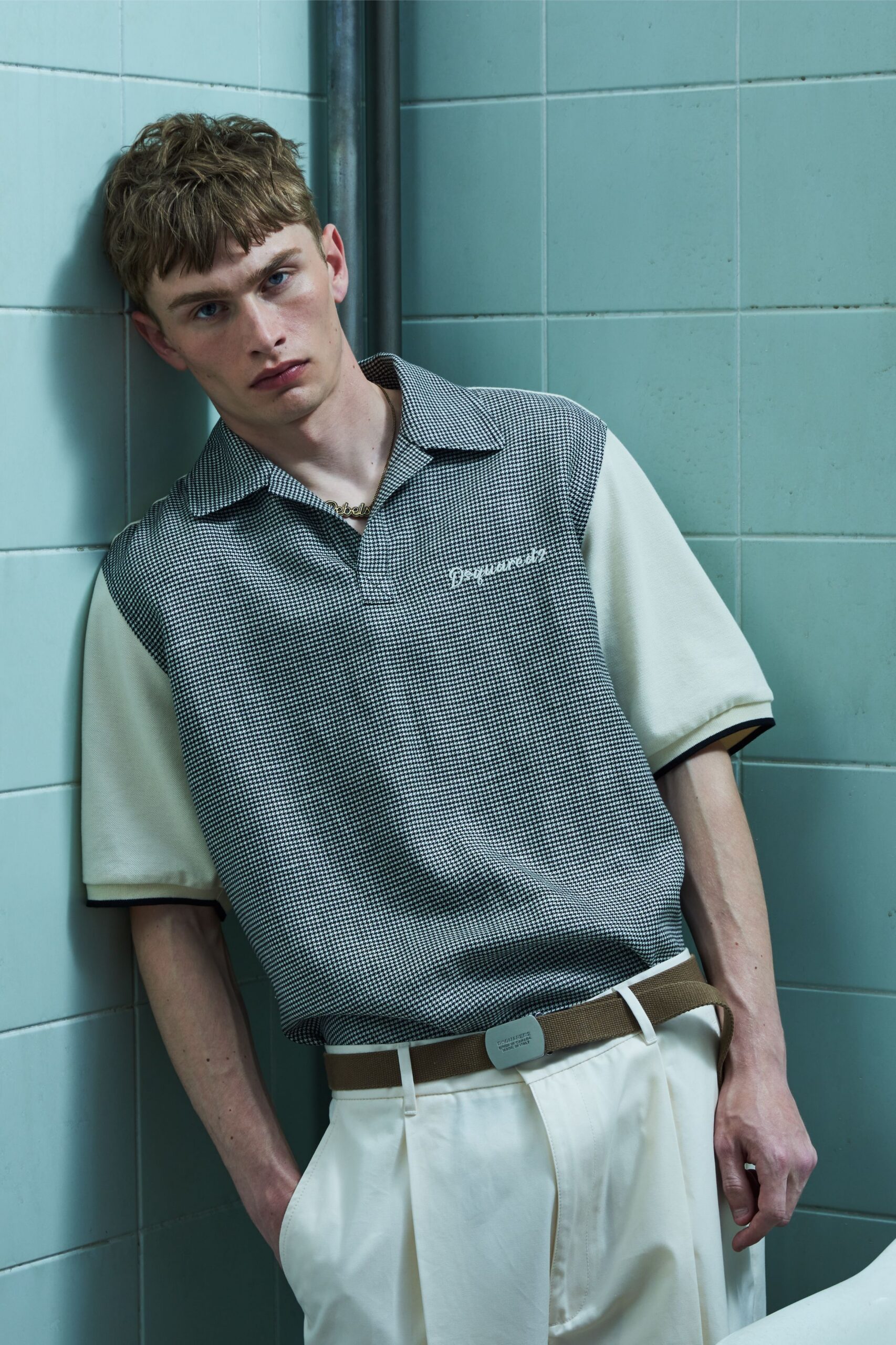 white cotton relaxed straight-leg pants
