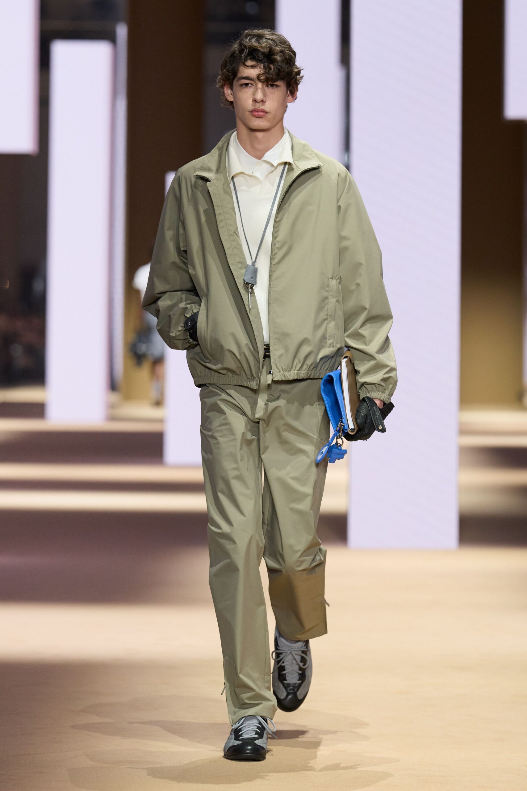 beige relaxed jacket and pants