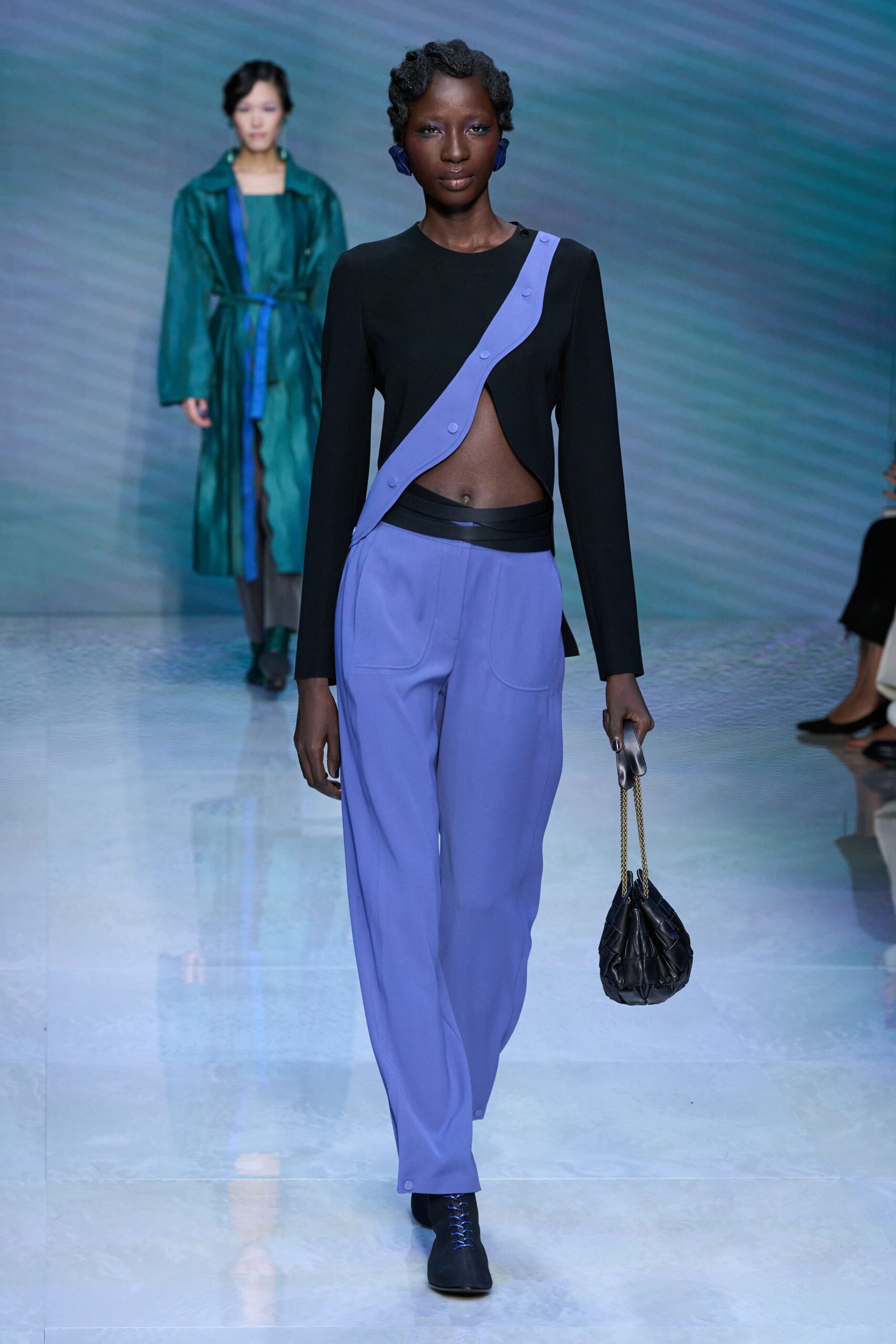 purple relaxed straight-leg pants