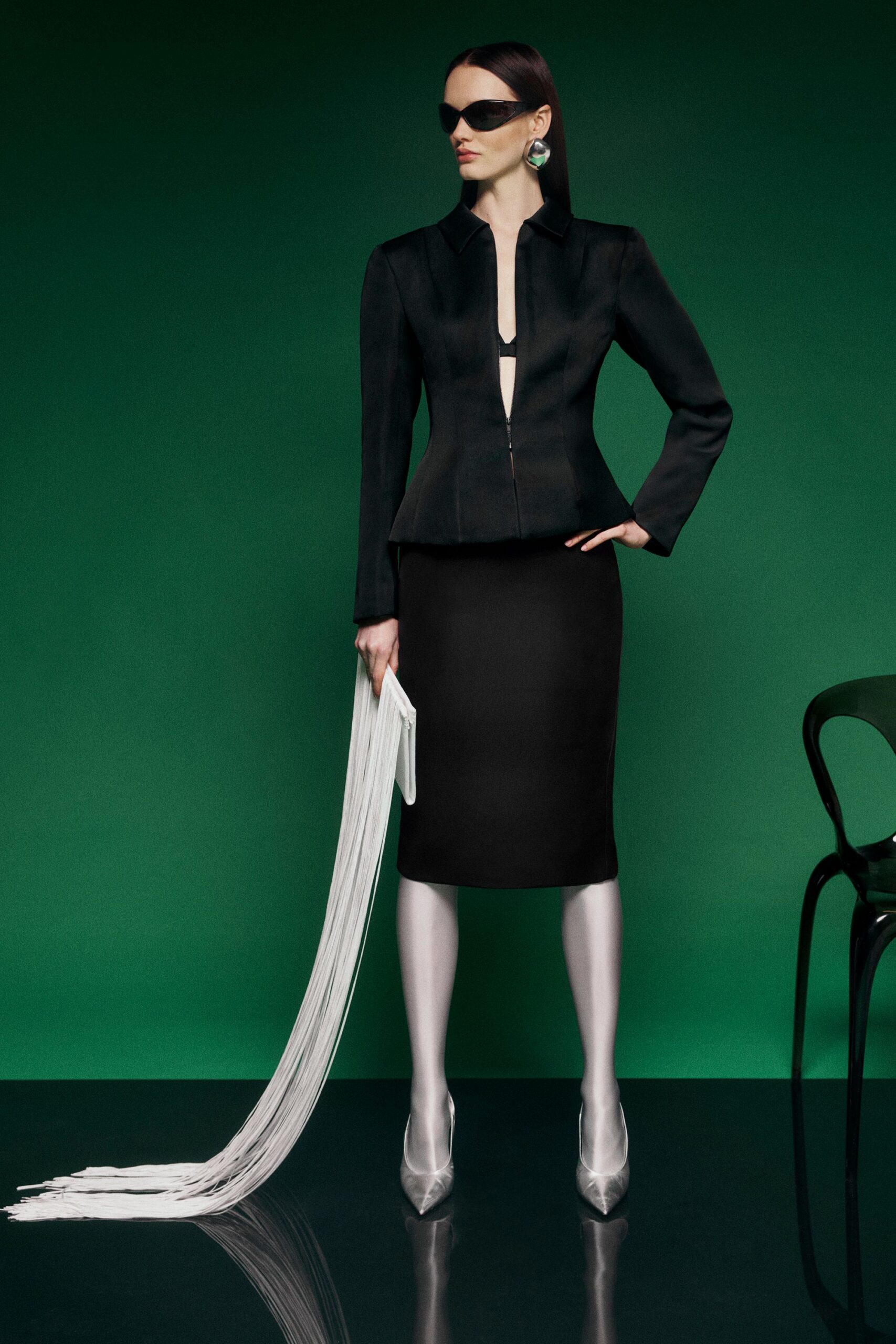 Hervé Léger Fall 2026 Ready-to-Wear Look 7