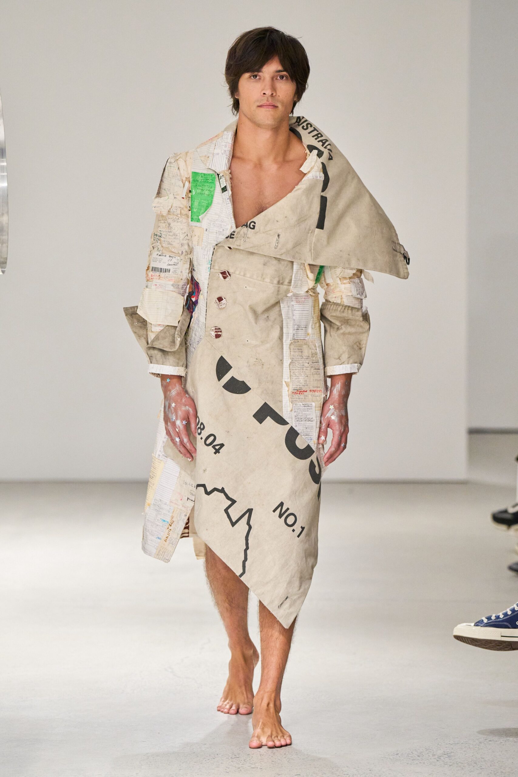beige relaxed coat