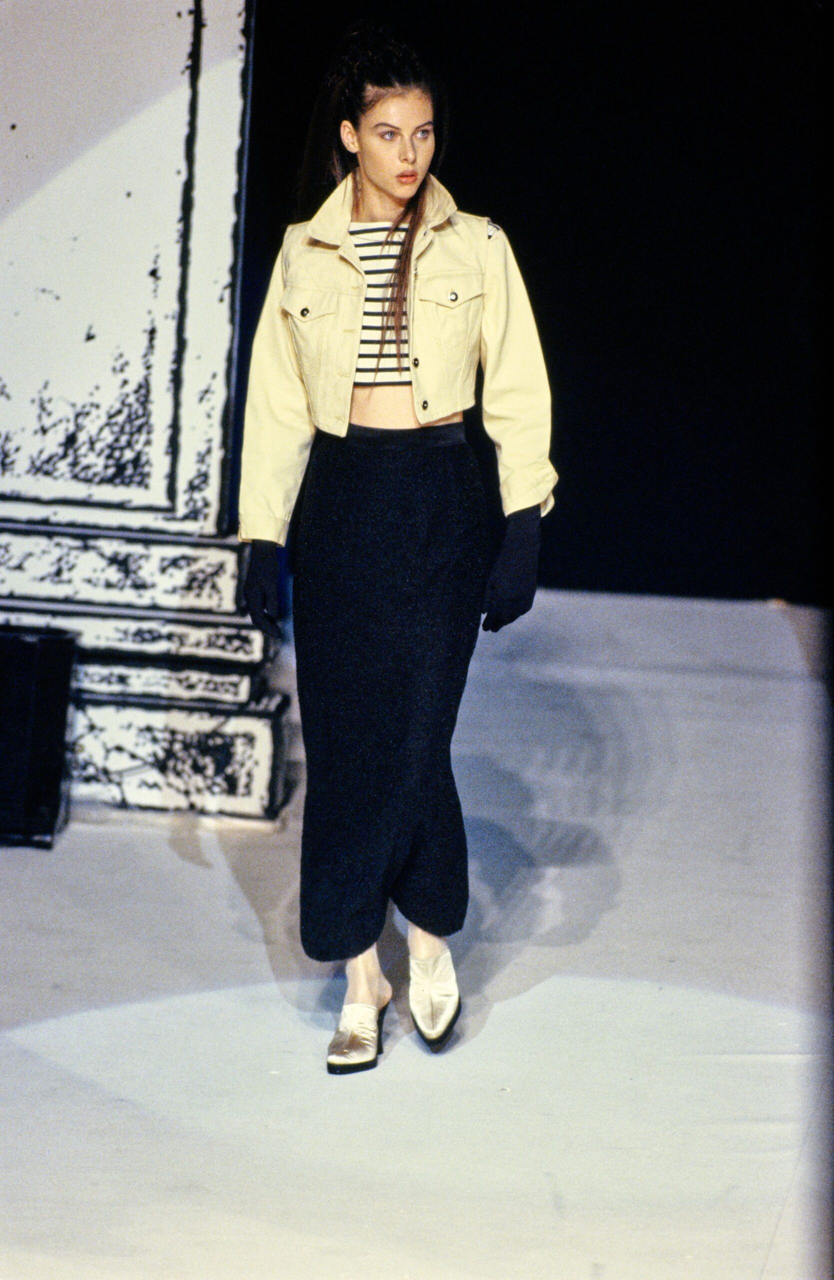 ivory leather shoes