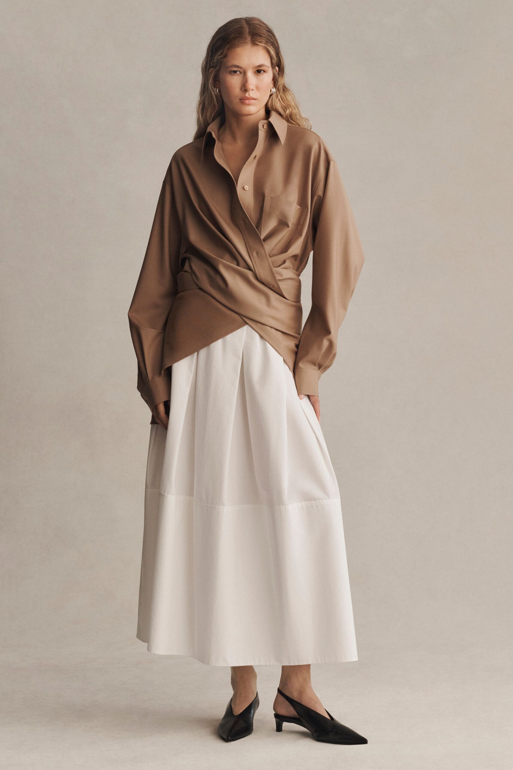 Lafayette 148 Spring 2026 Ready-to-Wear Look 1