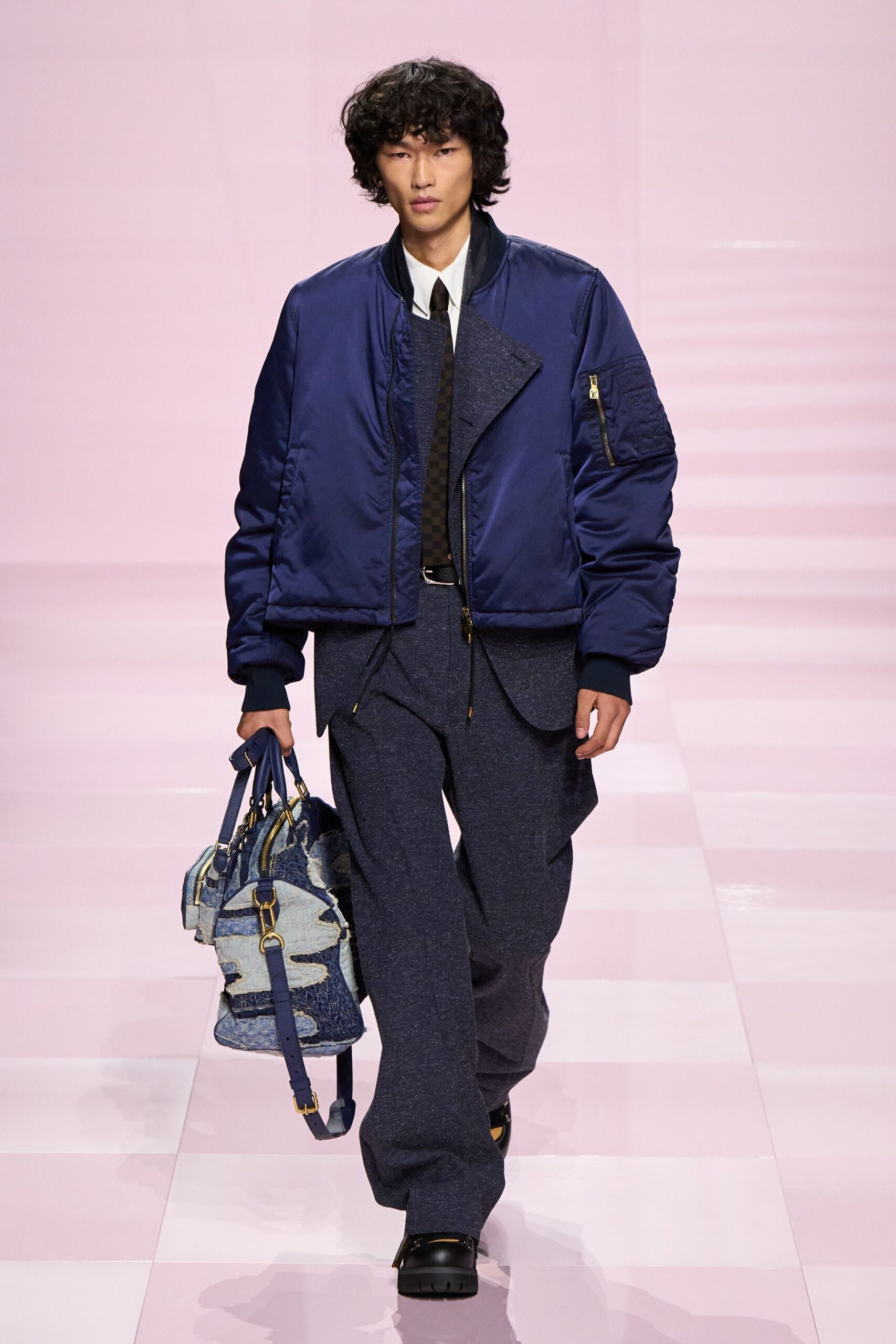 blue denim bag