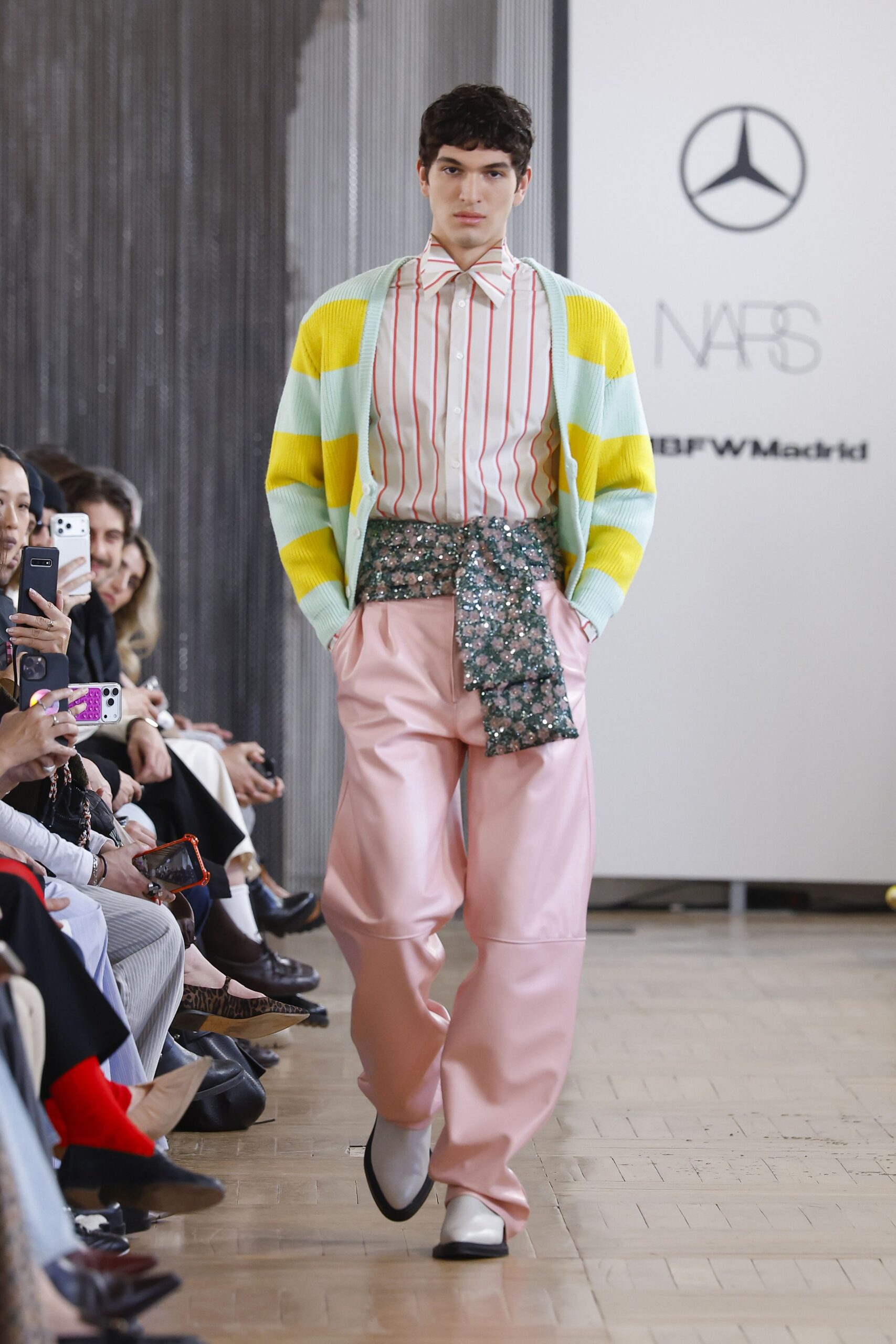 yellow relaxed cardigan