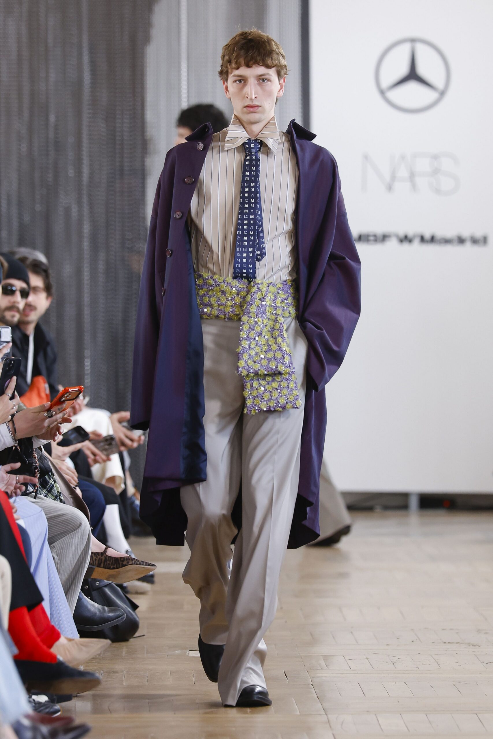 beige tailored pants