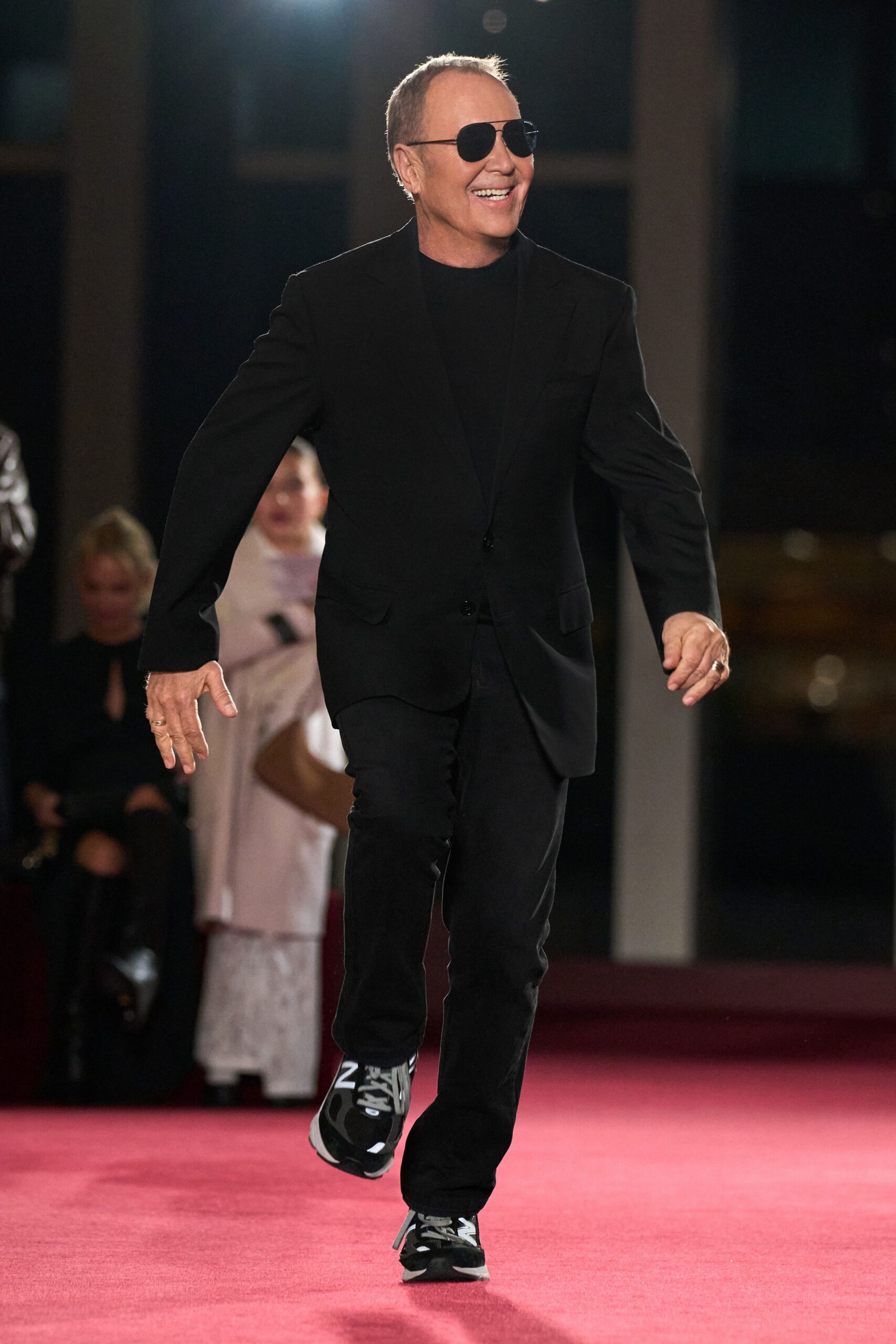 black tailored blazer with t-shirt