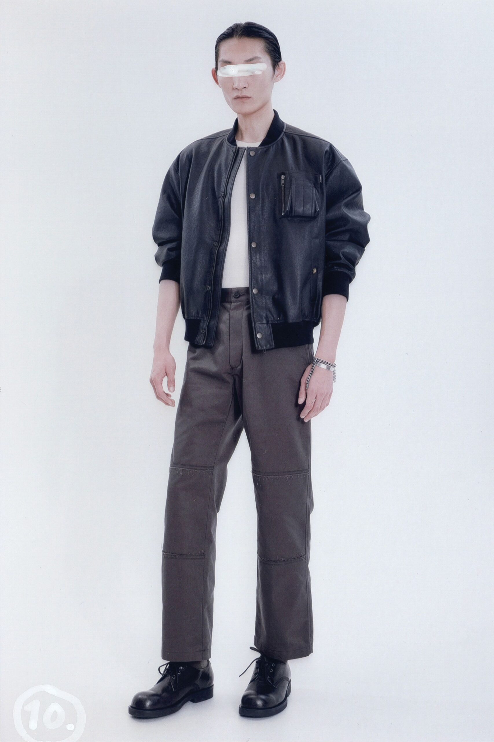 brown cotton relaxed cargo pants