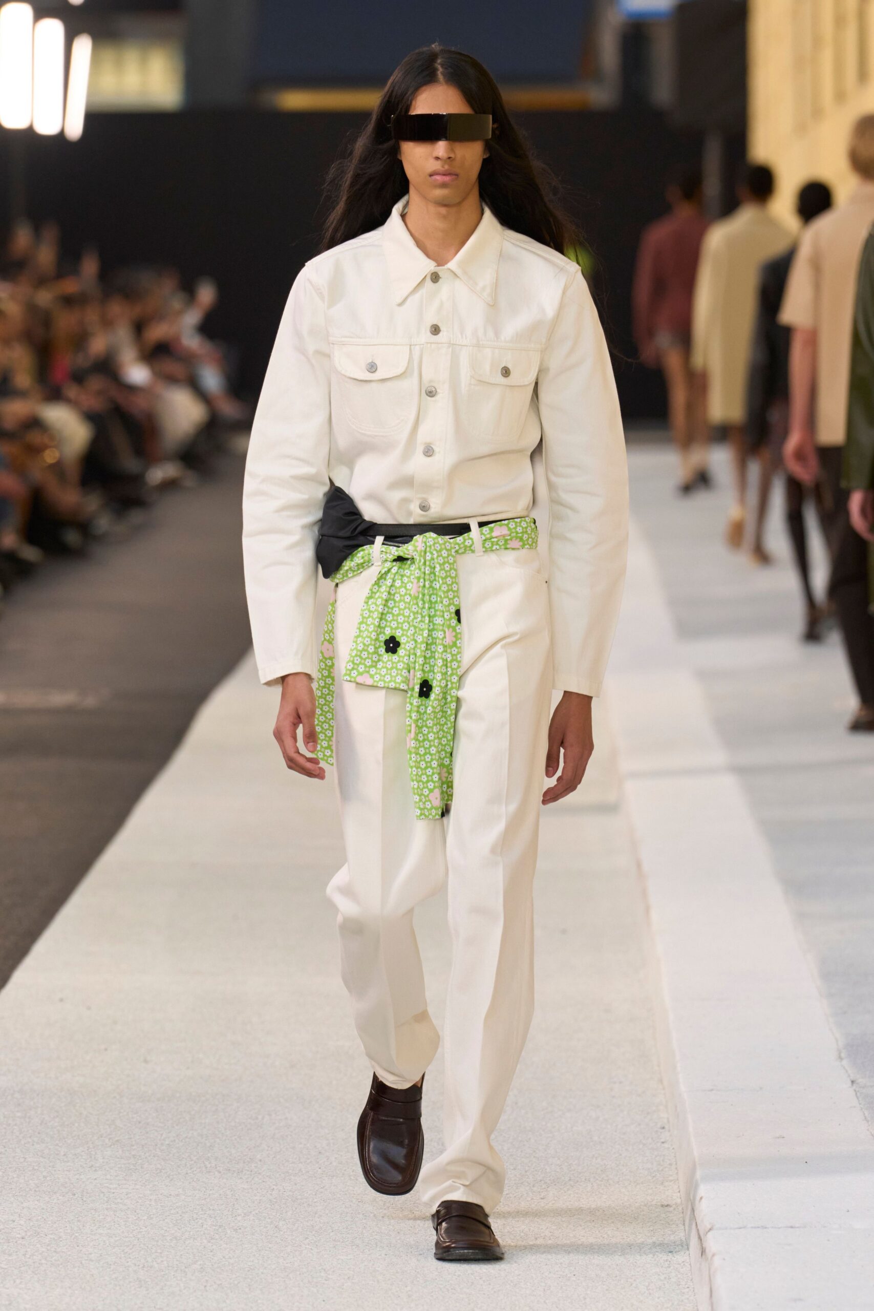 white cotton shirt and pants