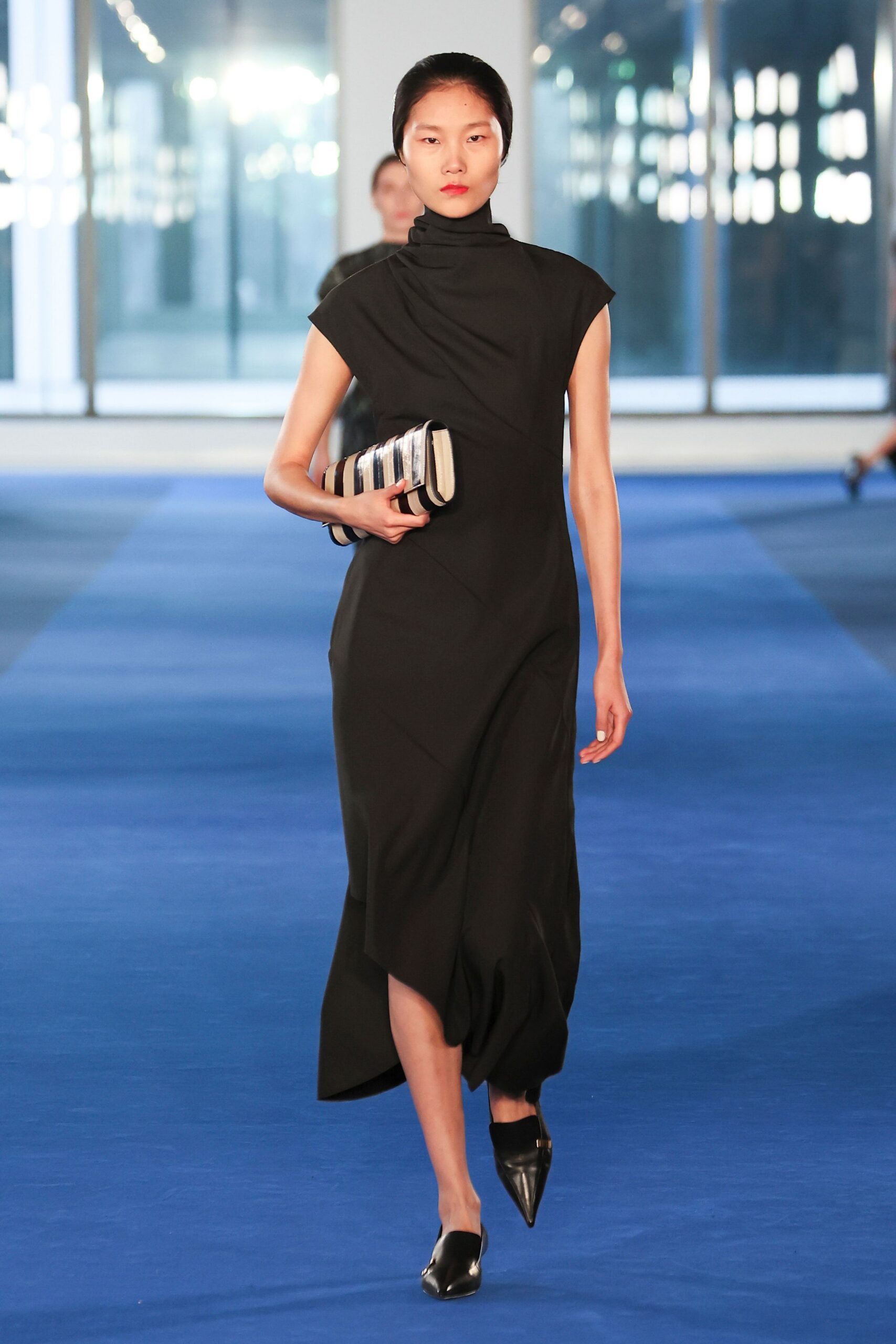 multi leather clutch