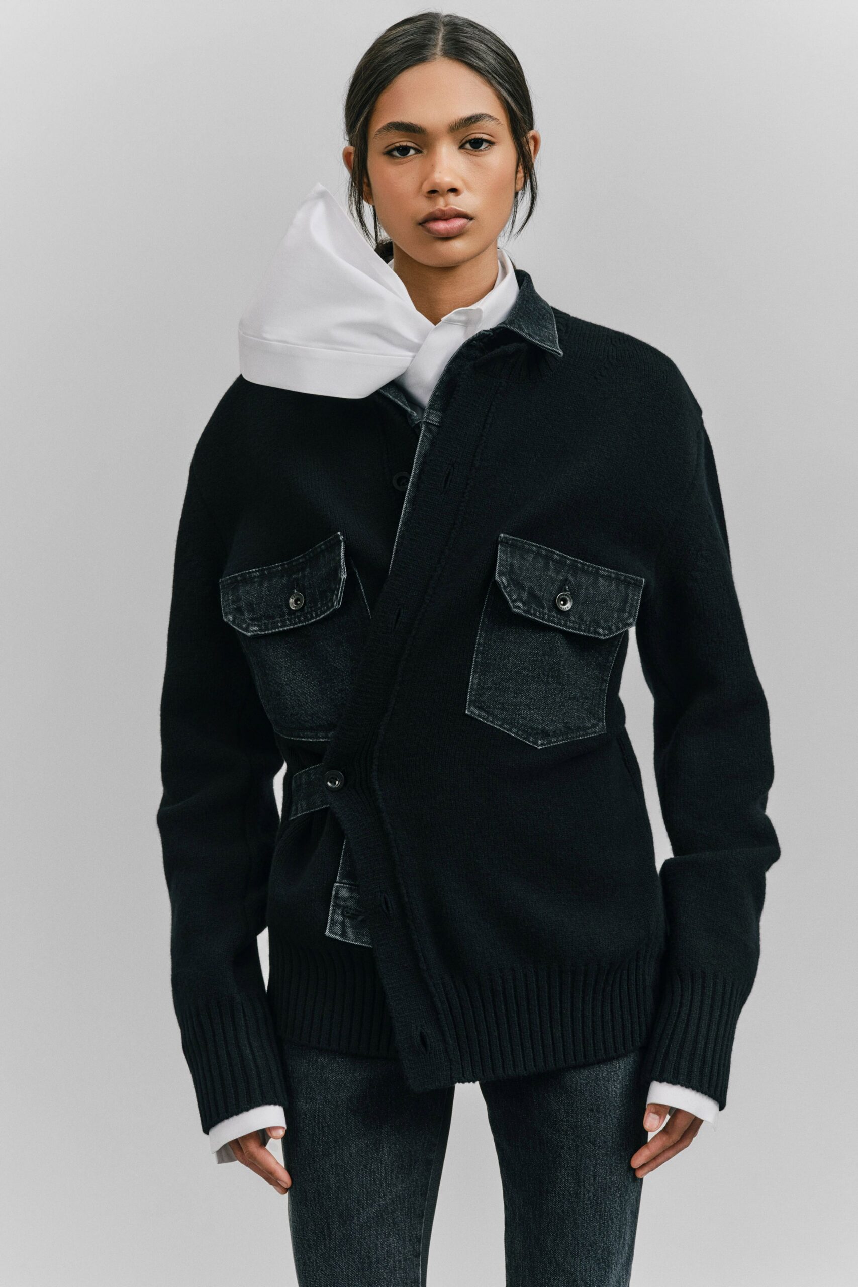 Sacai Fall 2026 Ready-to-Wear Look 8