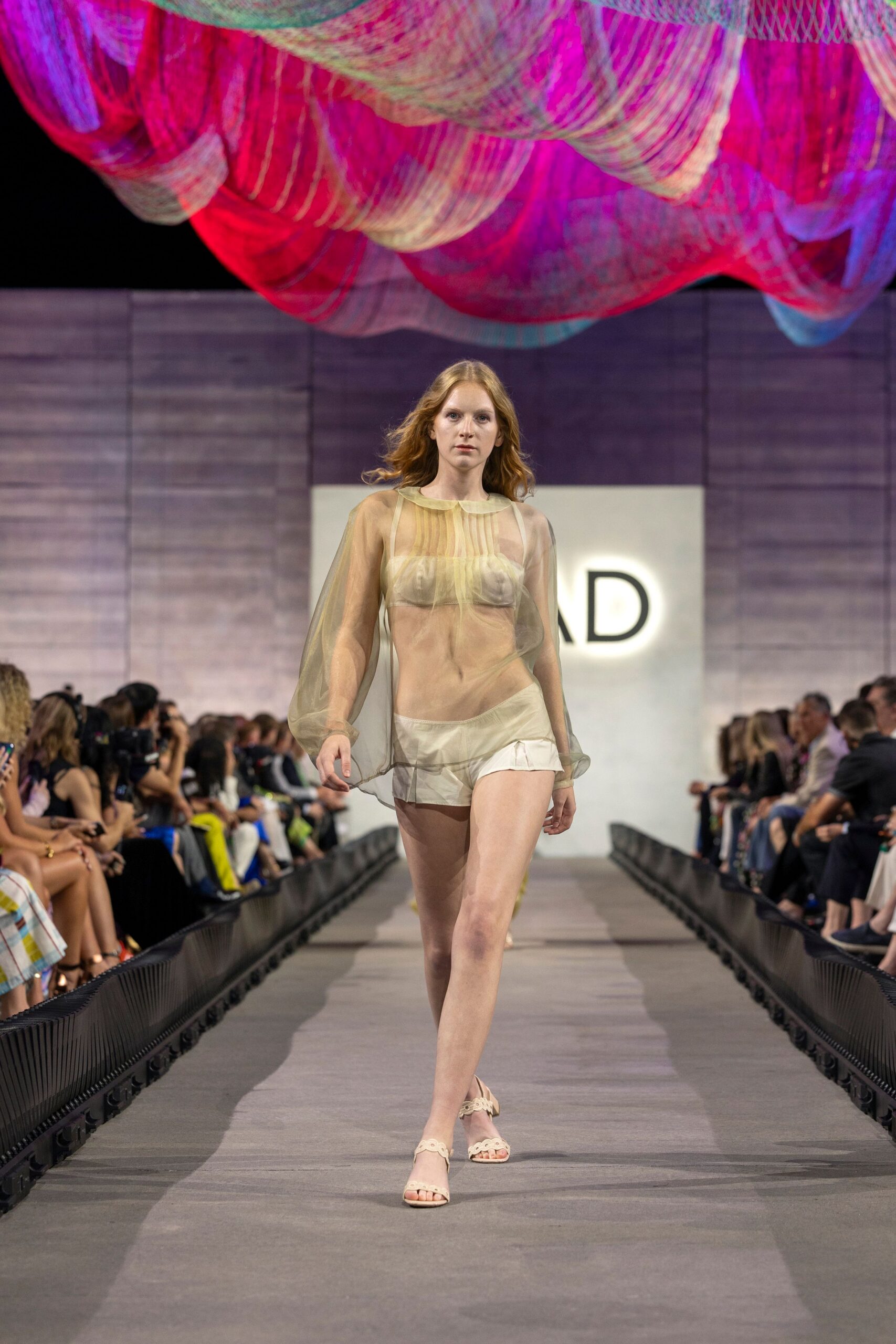 beige leather sandals