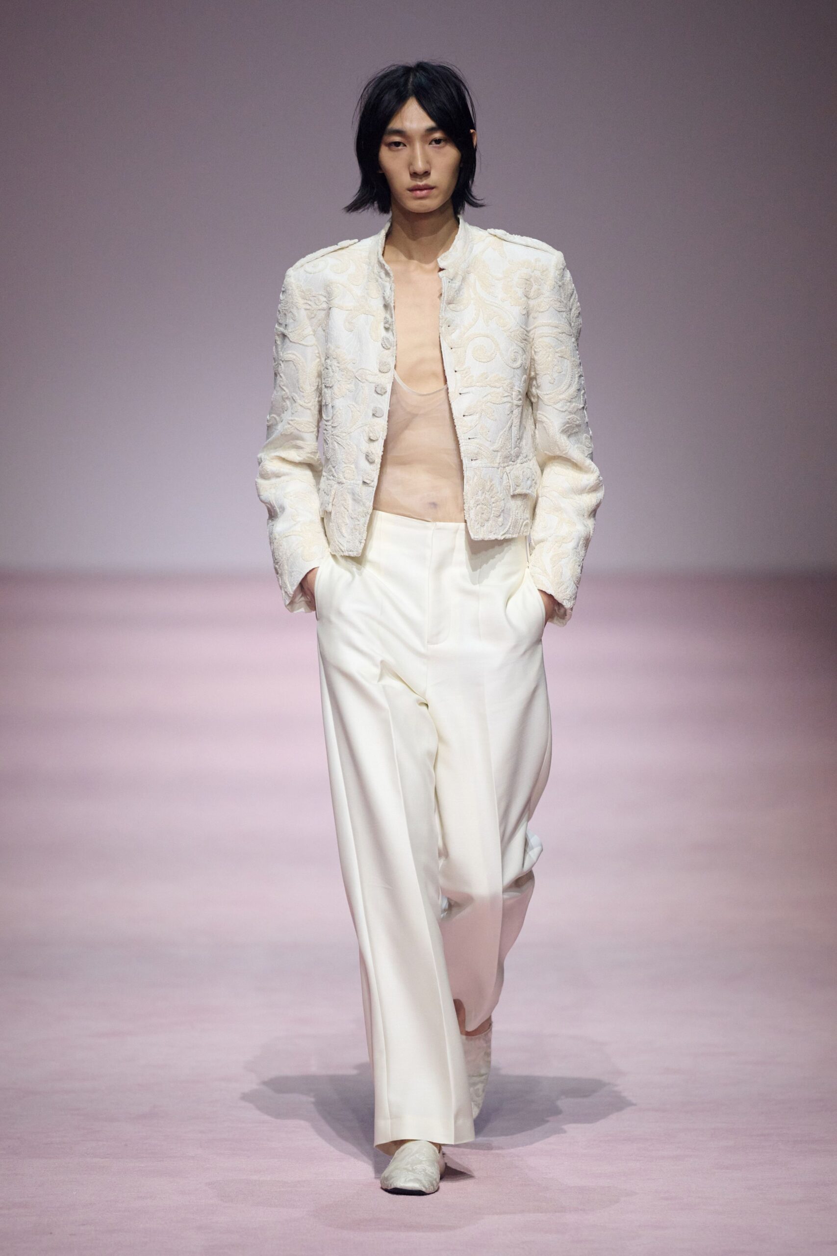 white cotton relaxed straight-leg pants